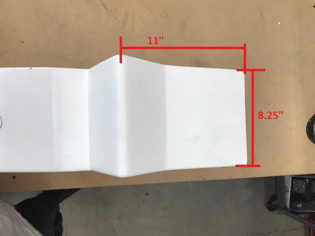 1966-67 Chevelle Fiberglass Console - Image 20