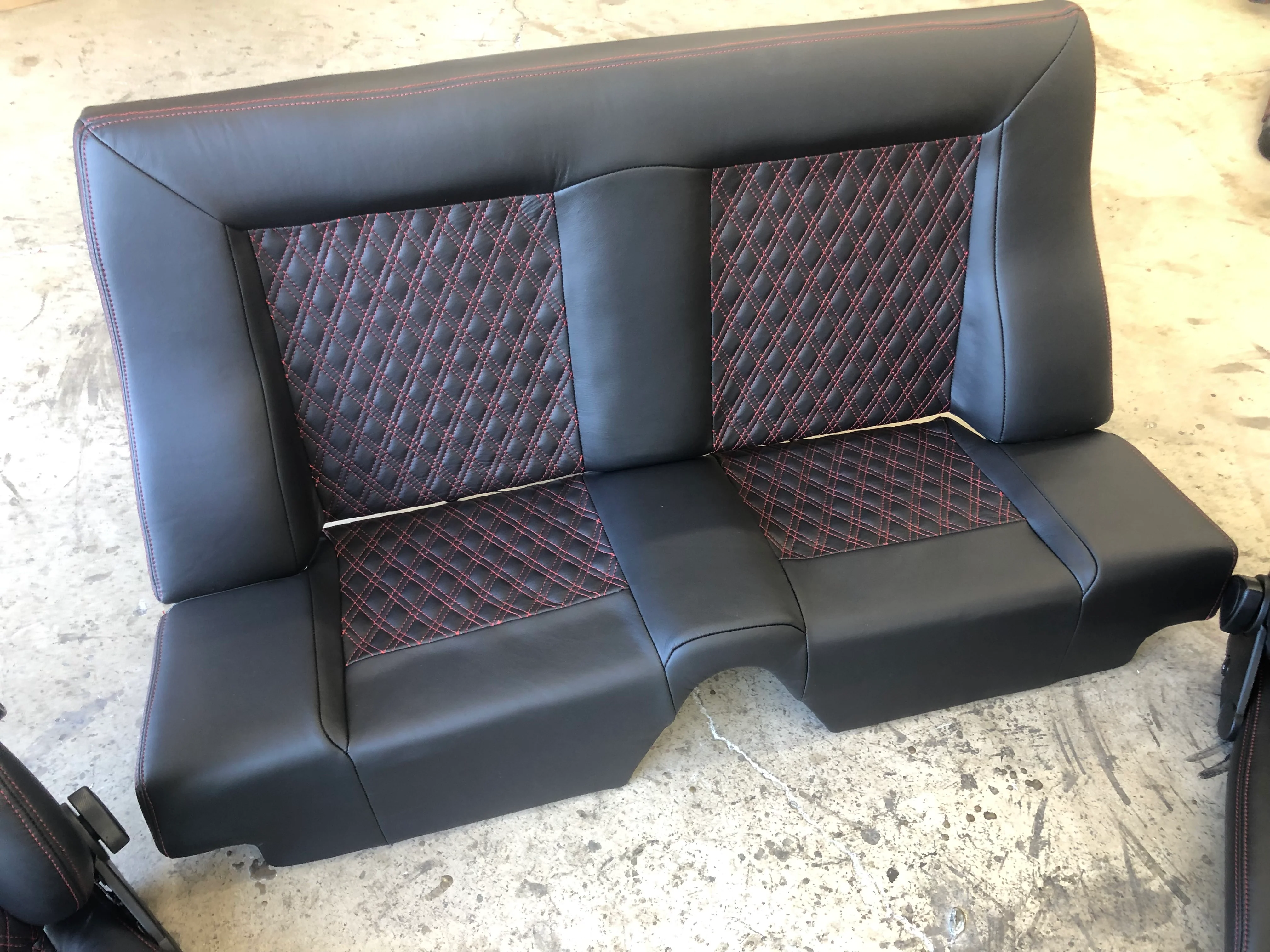 1967-69 1ST GEN CAMARO CUSTOM STEEL REAR SEAT - Image 18