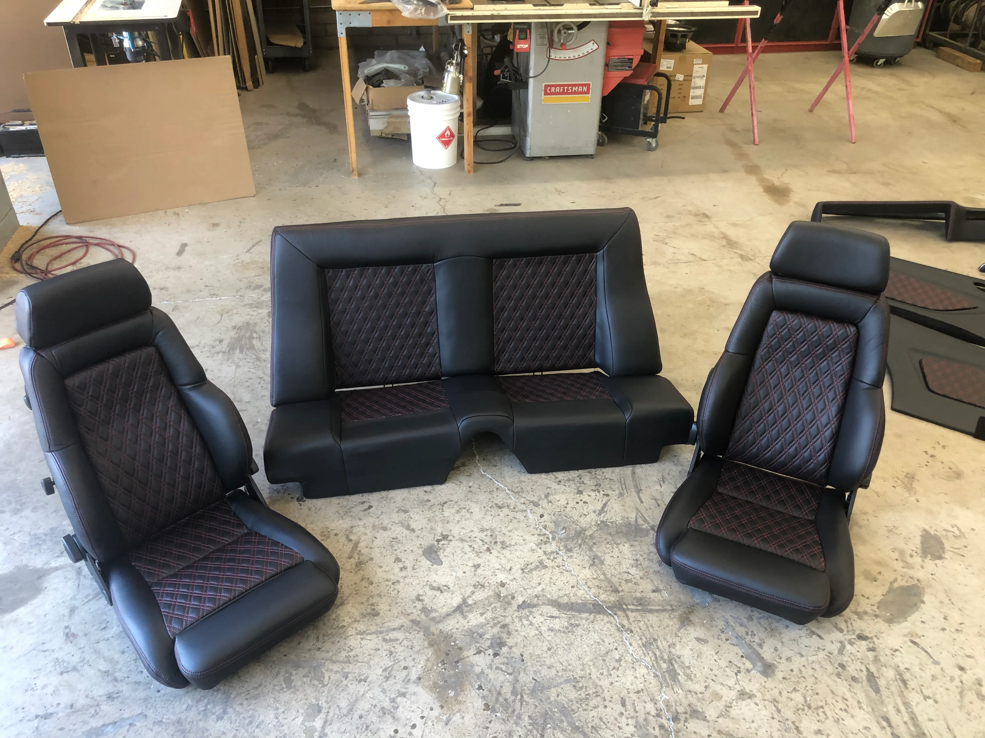 1967-69 1ST GEN CAMARO CUSTOM STEEL REAR SEAT - Image 19