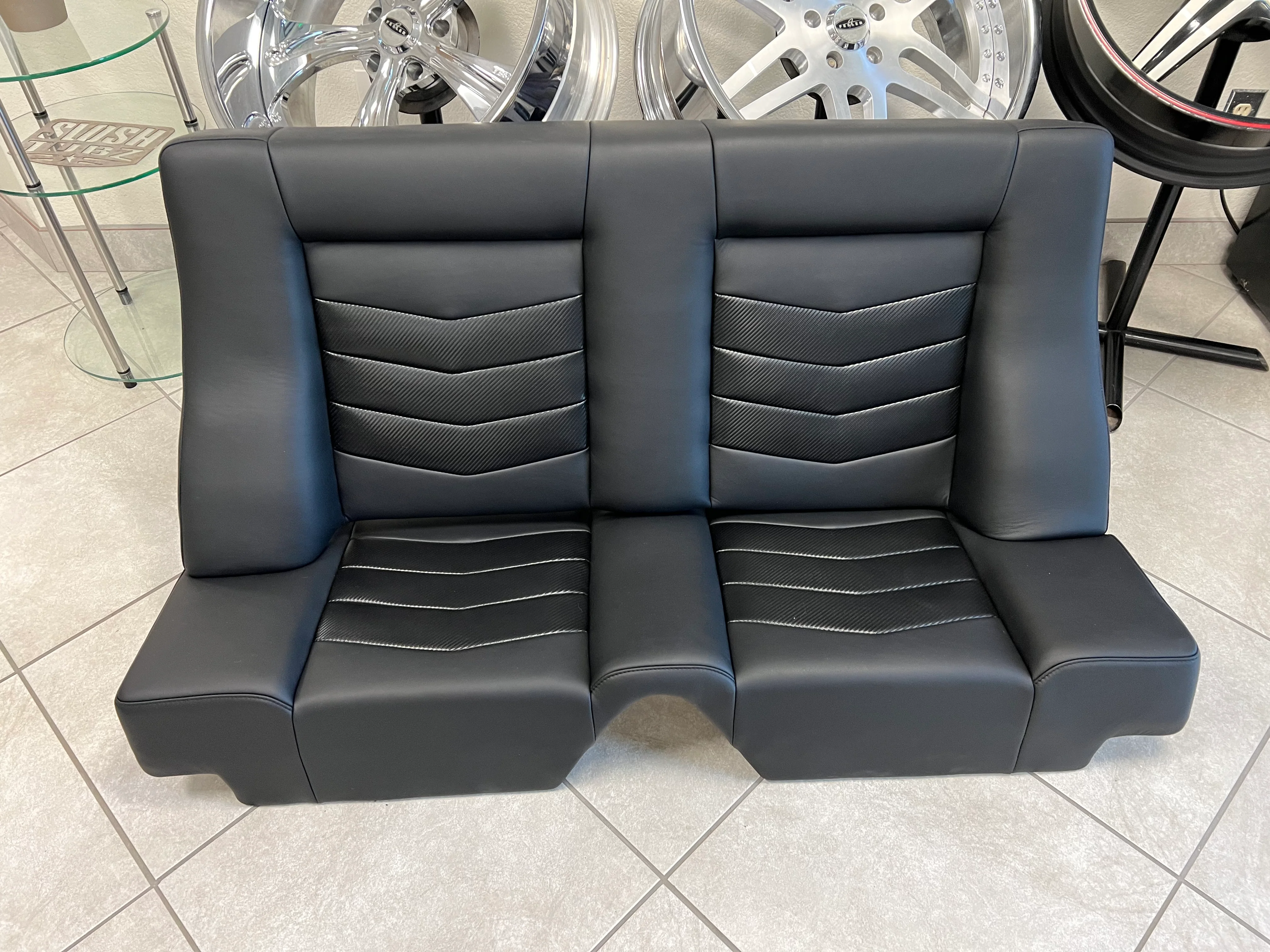 1967-69 1ST GEN CAMARO CUSTOM STEEL REAR SEAT - Image 8