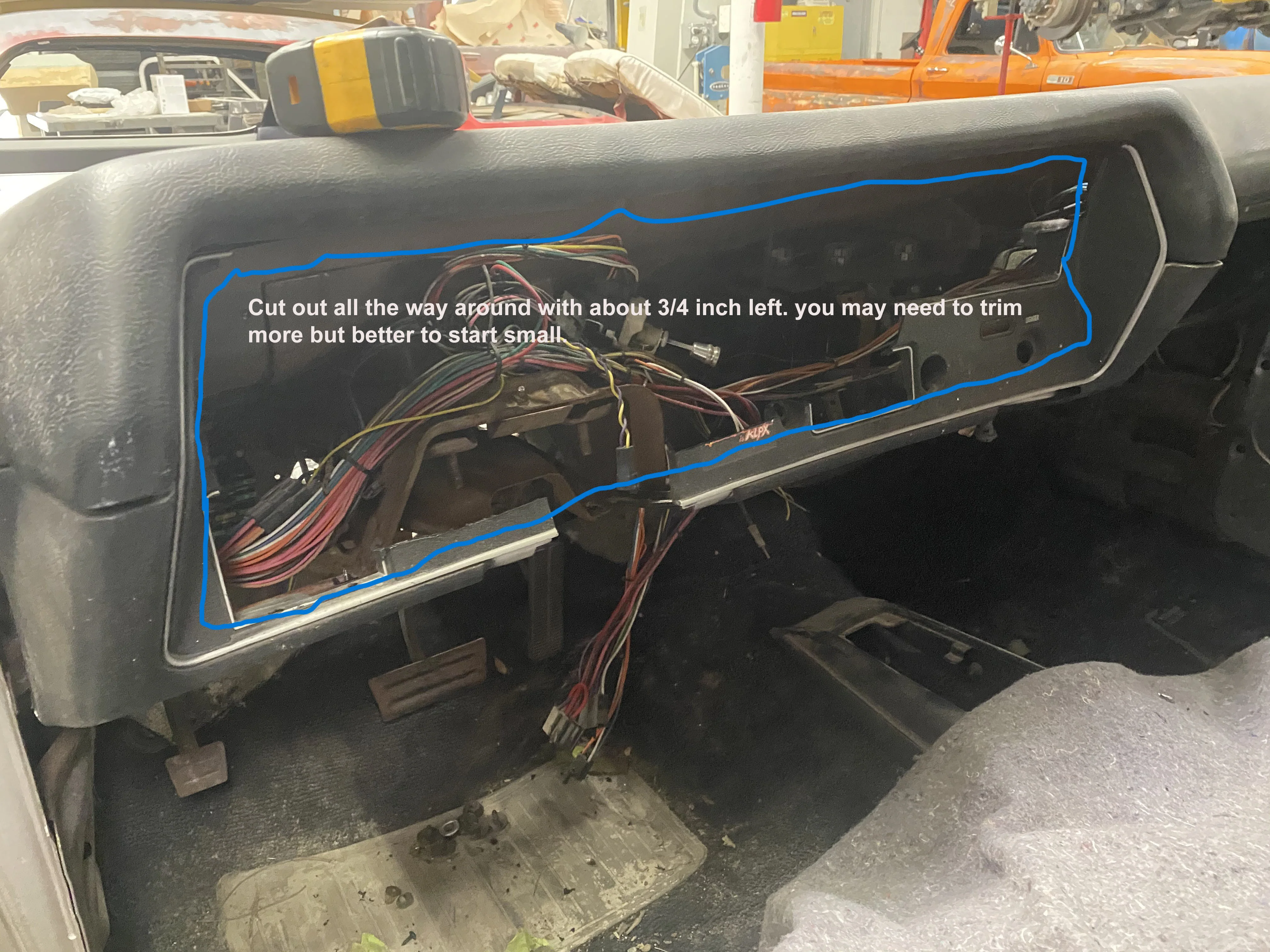 1970-72 Chevelle Dash Insert - Image 11