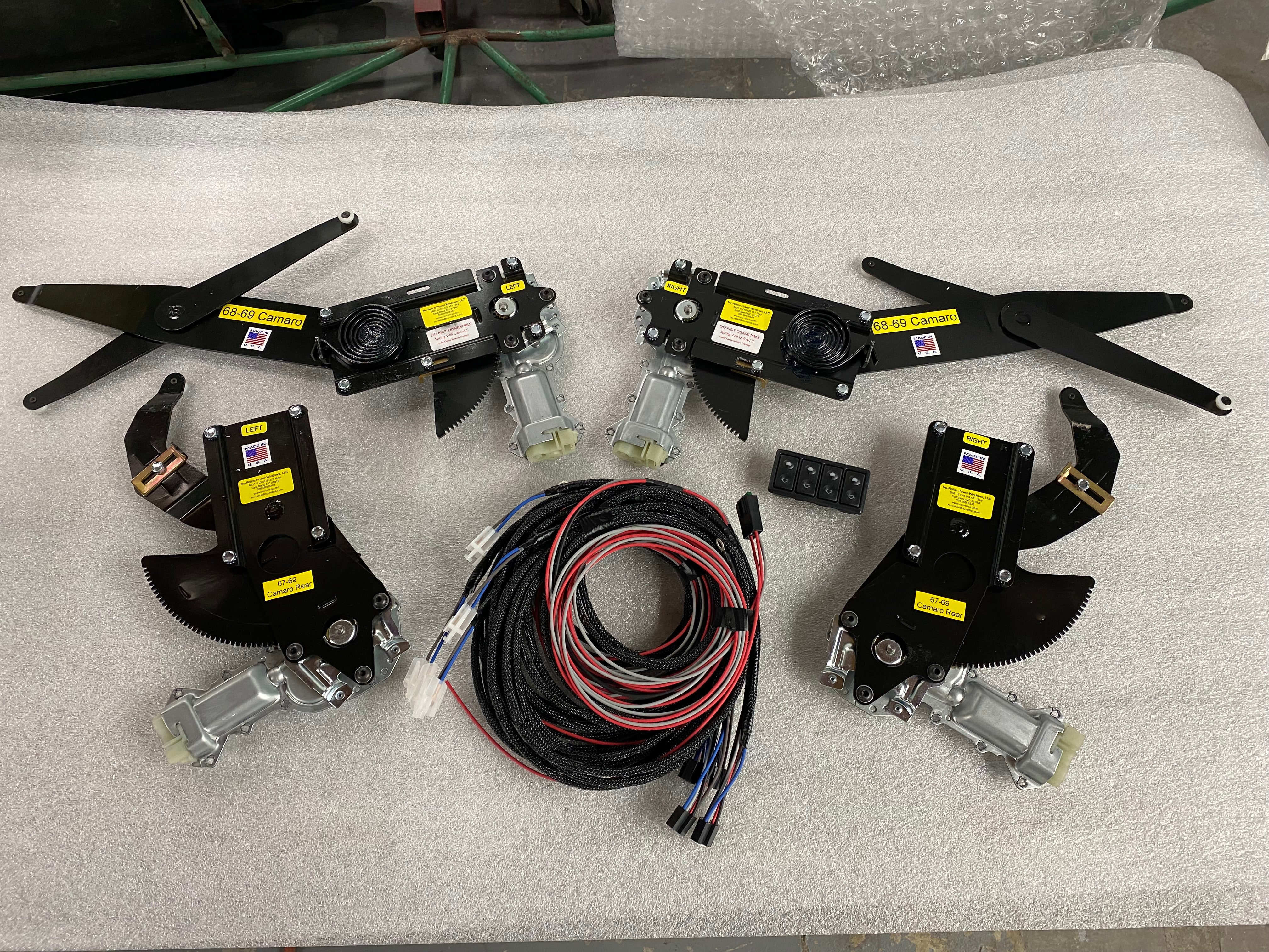 1970-72 CHEVELLE POWER WINDOW KIT - Image 4