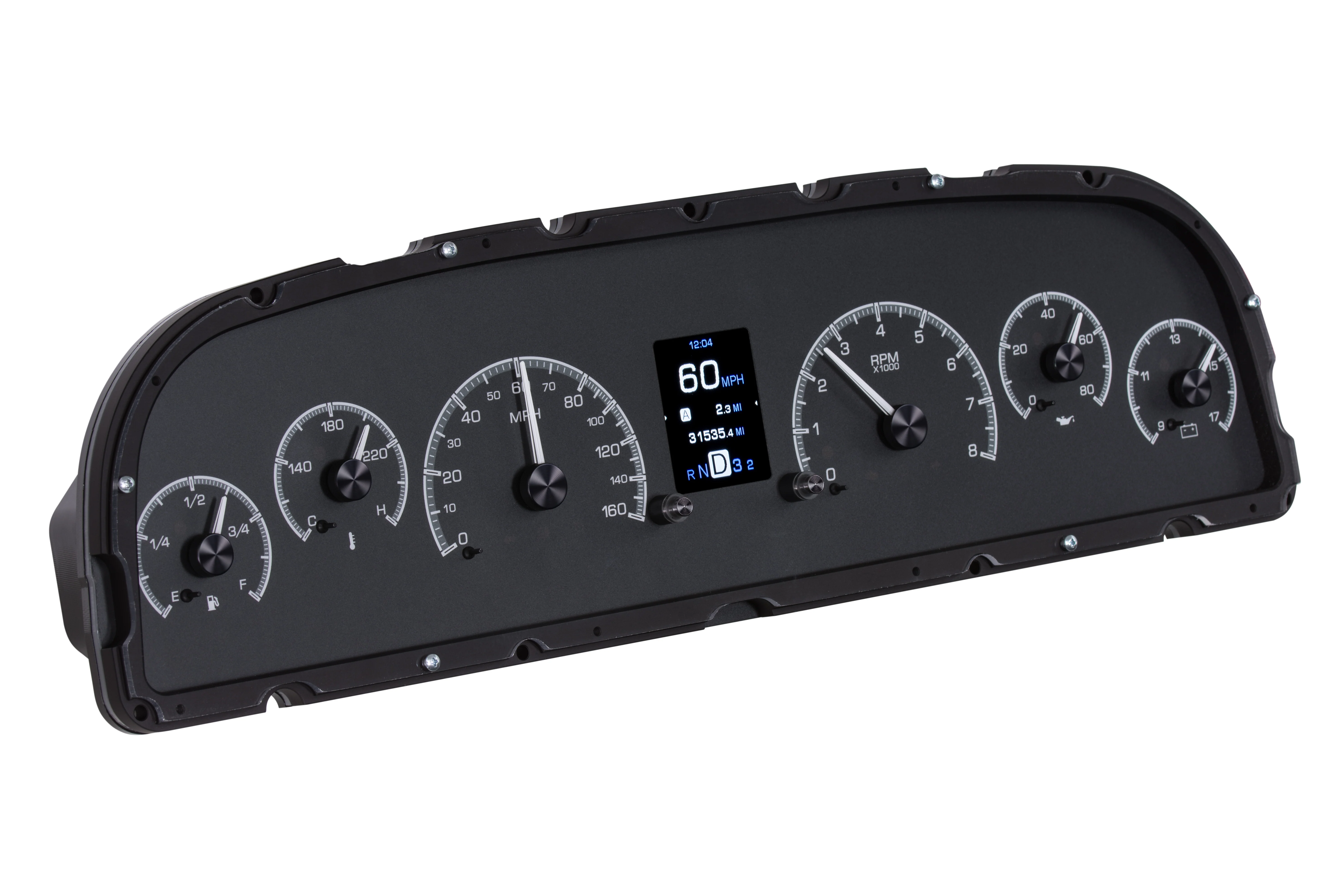 Dakota Digital HDX-60C-PU — 1960–1963 Chevy/GMC Truck HDX Instrument System - Image 4