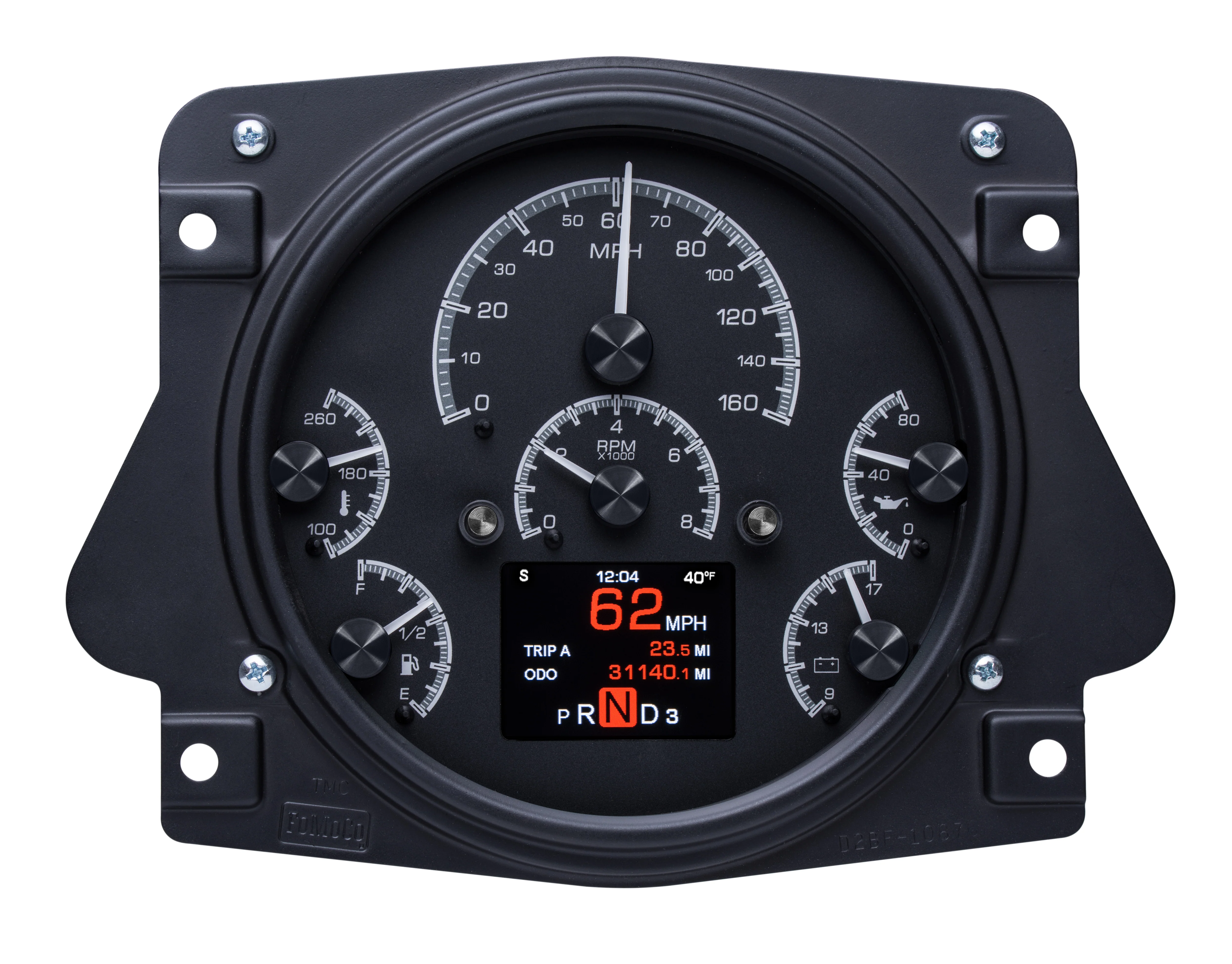 Dakota Digital HDX-66F-BRO — 1966–76 Ford Bronco HDX Gauge Kit - Image 7