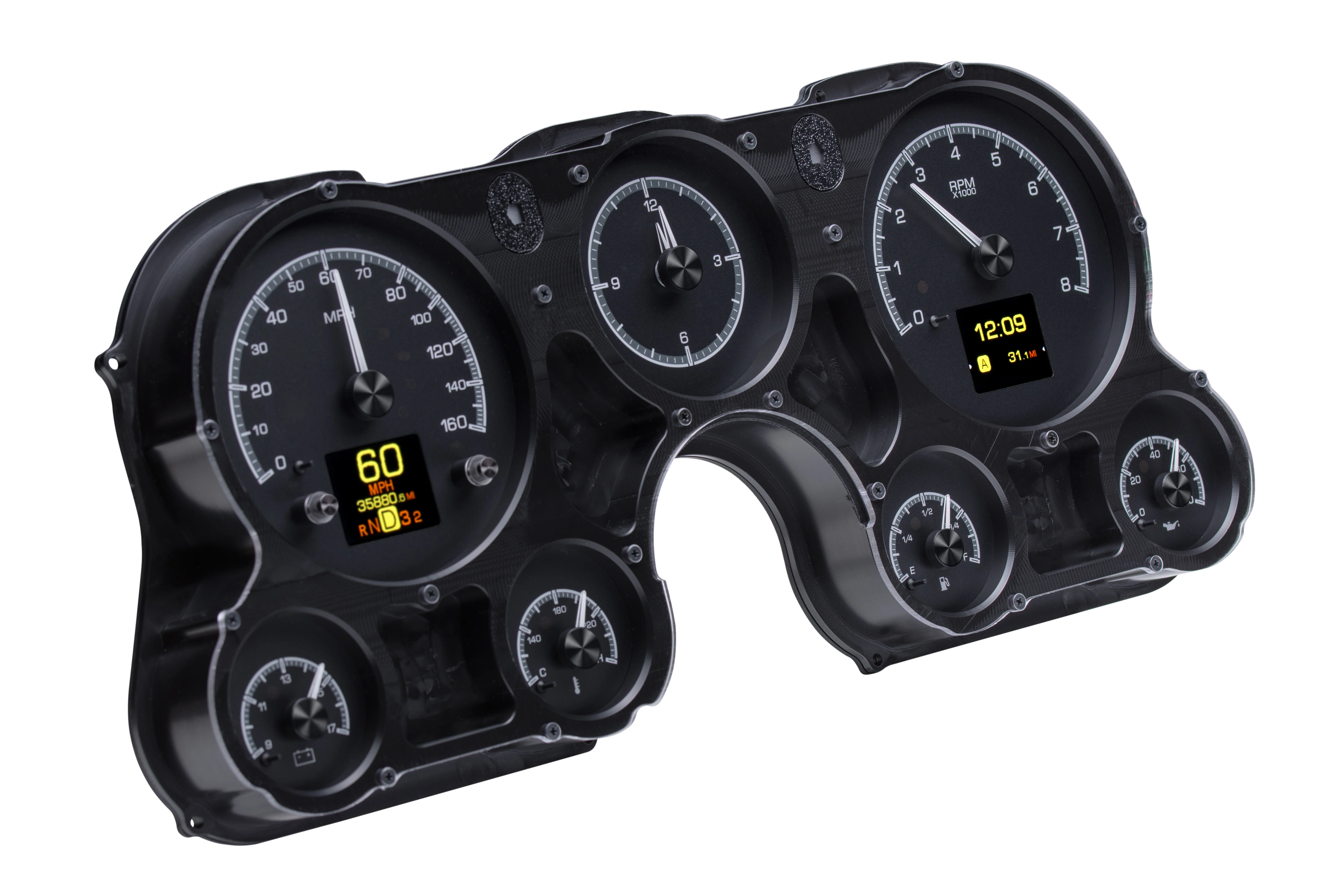 Dakota Digital HDX-67C-PU — 1967–1972 Chevy/GMC C10 Truck HDX Instrument System - Image 2