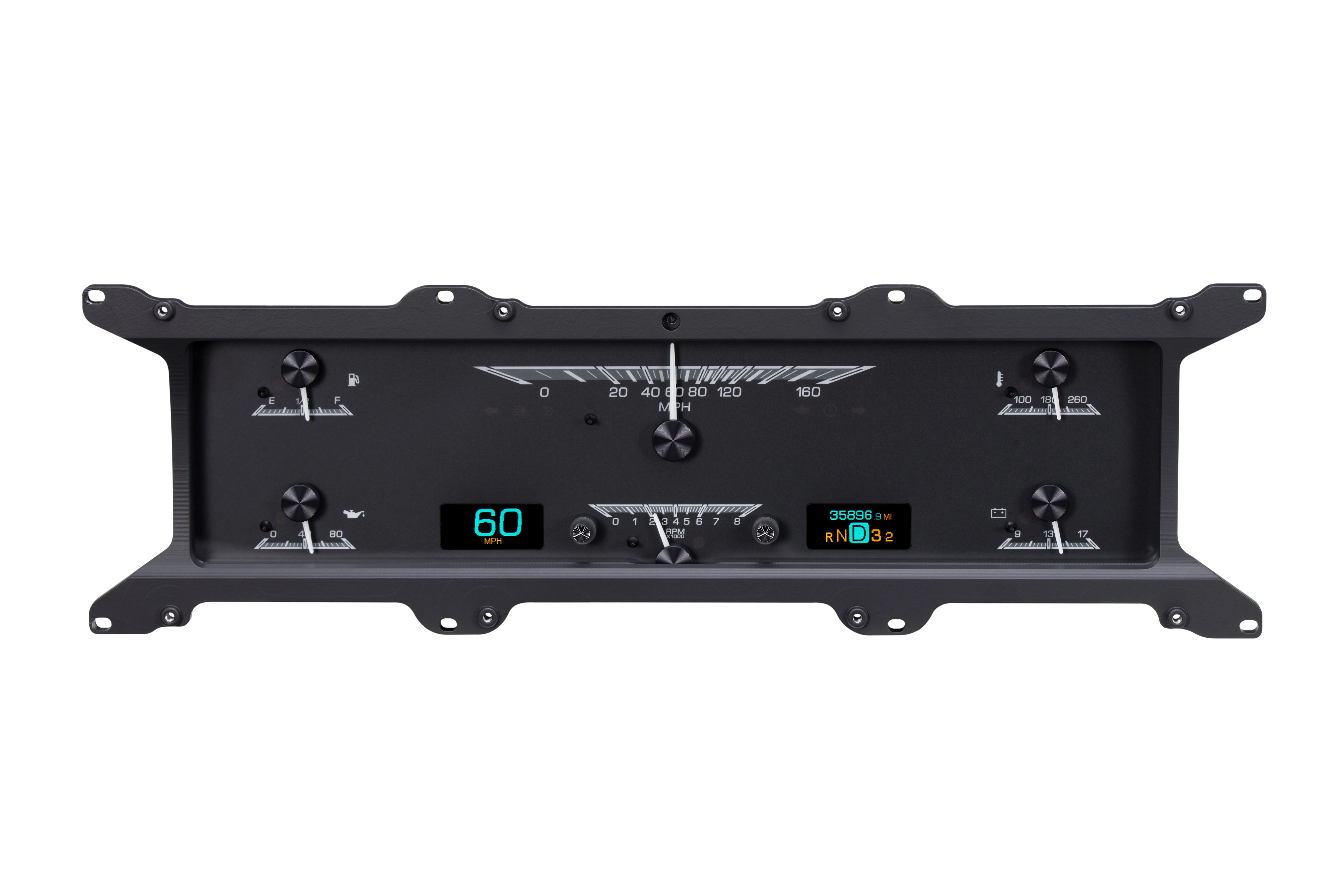 Dakota Digital HDX-67F-PU — 1967–72 Ford F-100 / F-Series HDX Gauge - Image 10