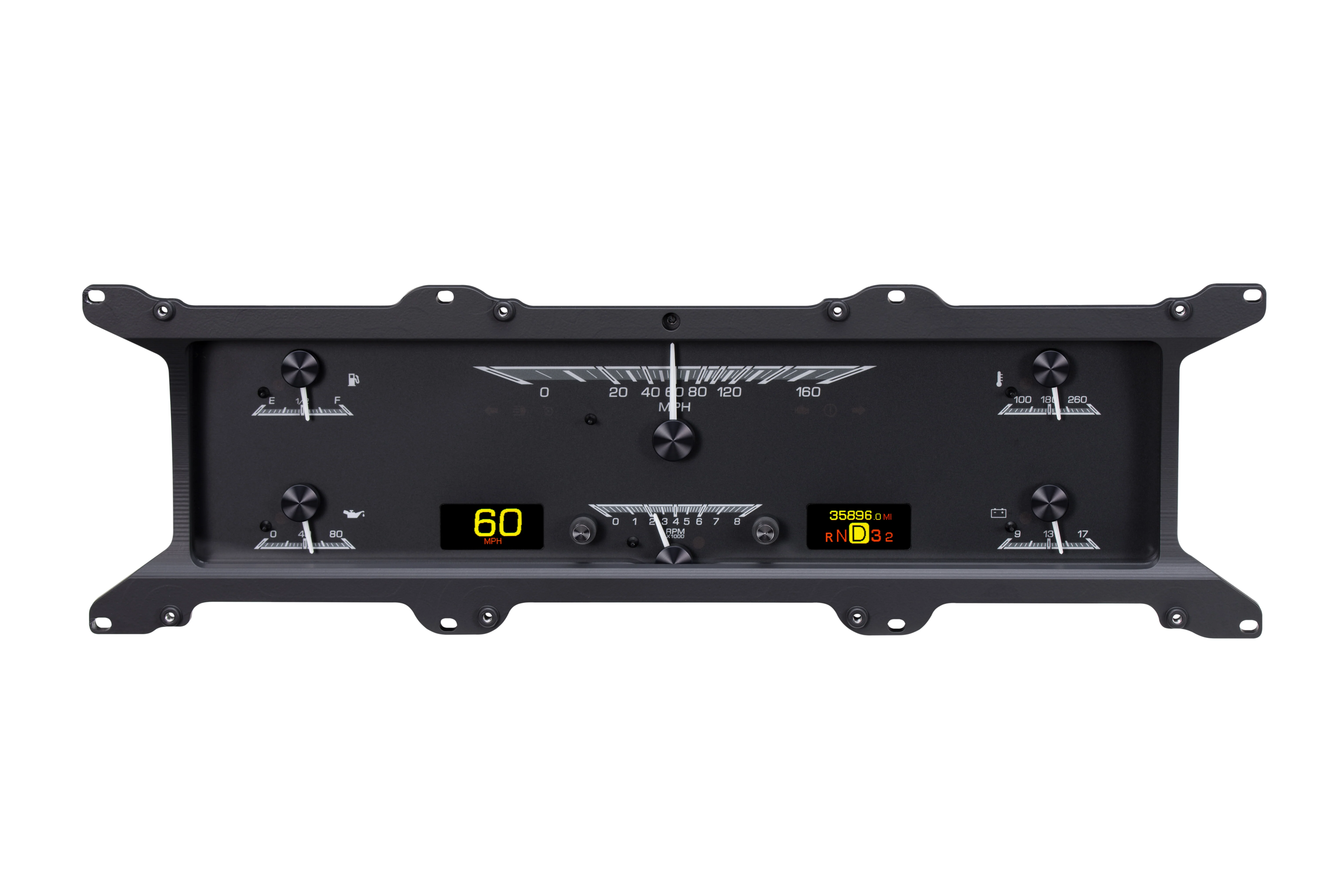 Dakota Digital HDX-67F-PU — 1967–72 Ford F-100 / F-Series HDX Gauge - Image 12