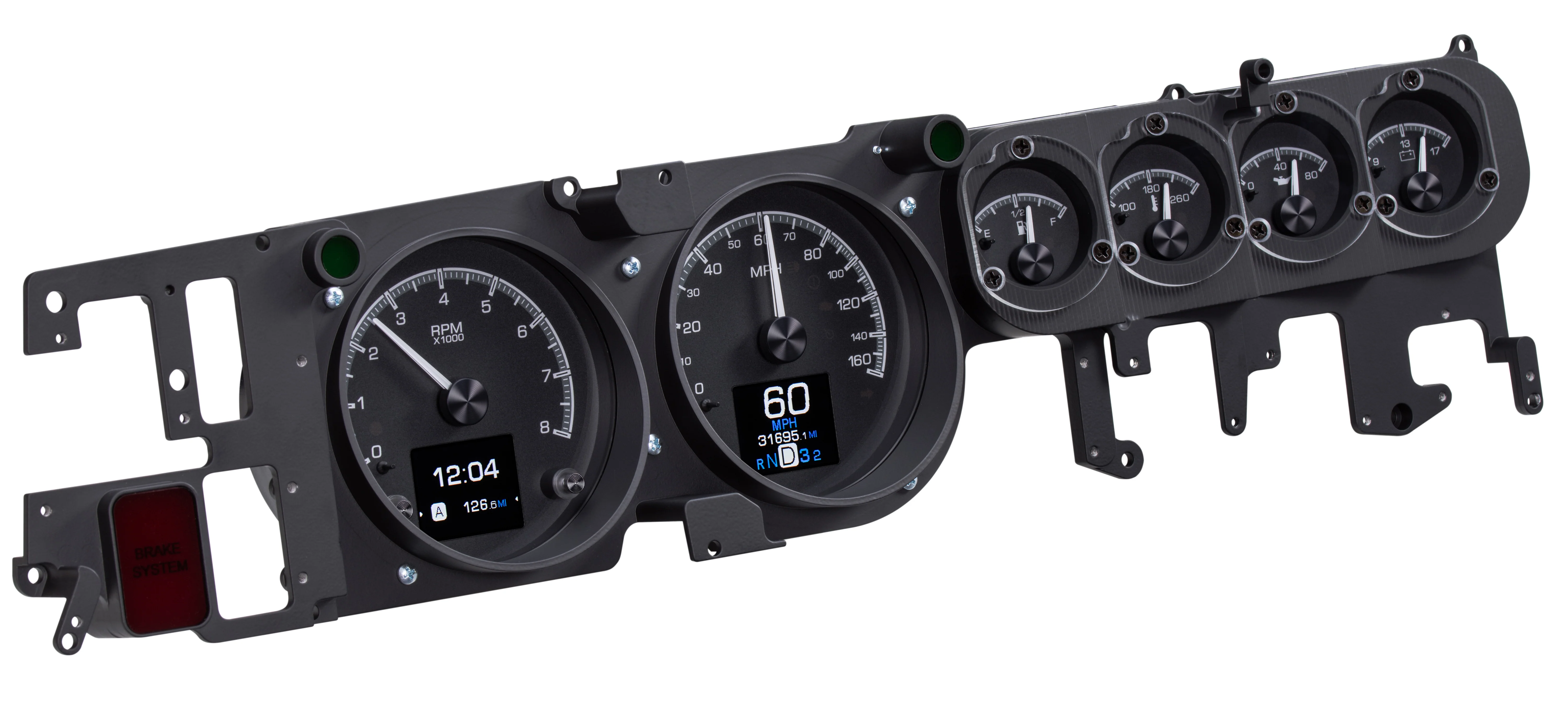 Dakota Digital HDX-68D-CHG — 1968–70 Dodge Charger HDX Gauge - Image 6