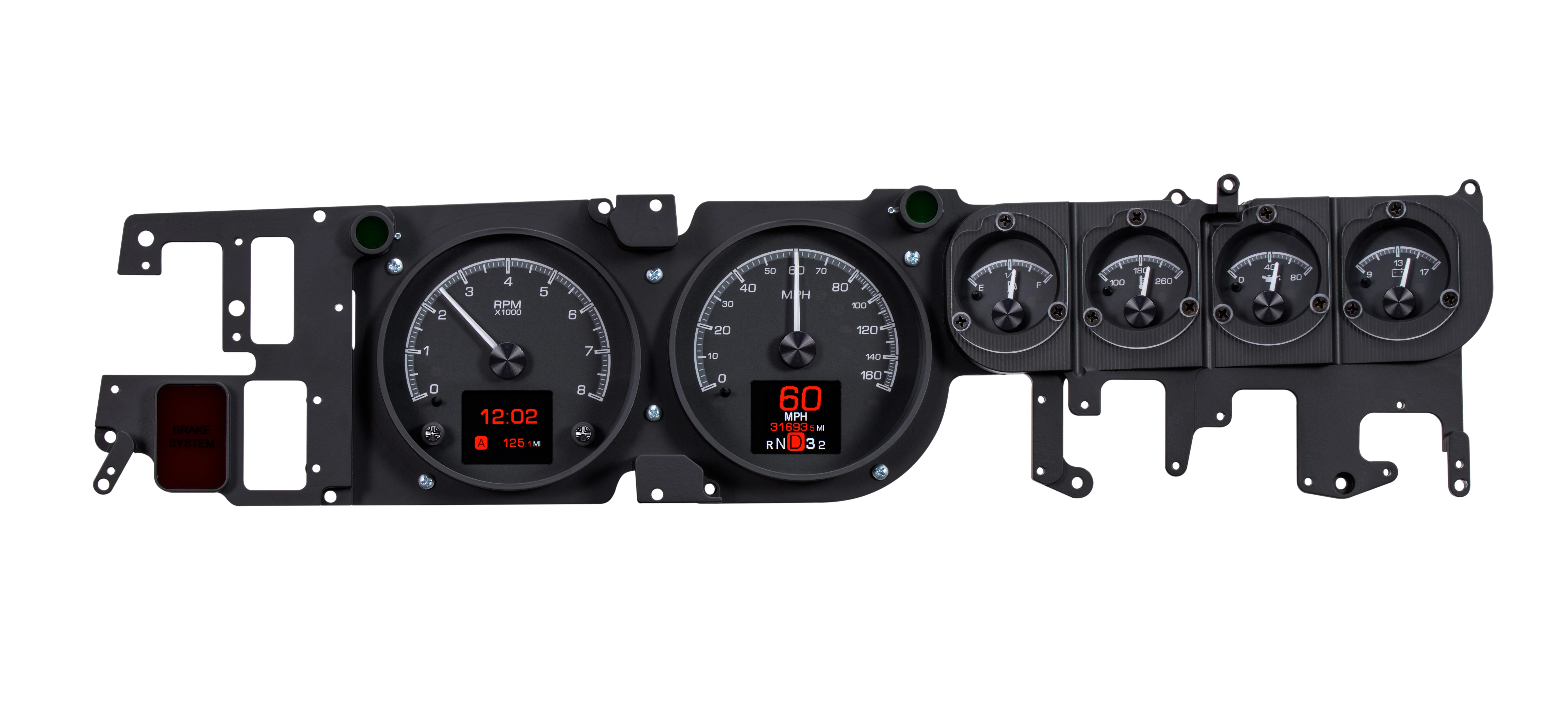 Dakota Digital HDX-68D-CHG — 1968–70 Dodge Charger HDX Gauge - Image 7