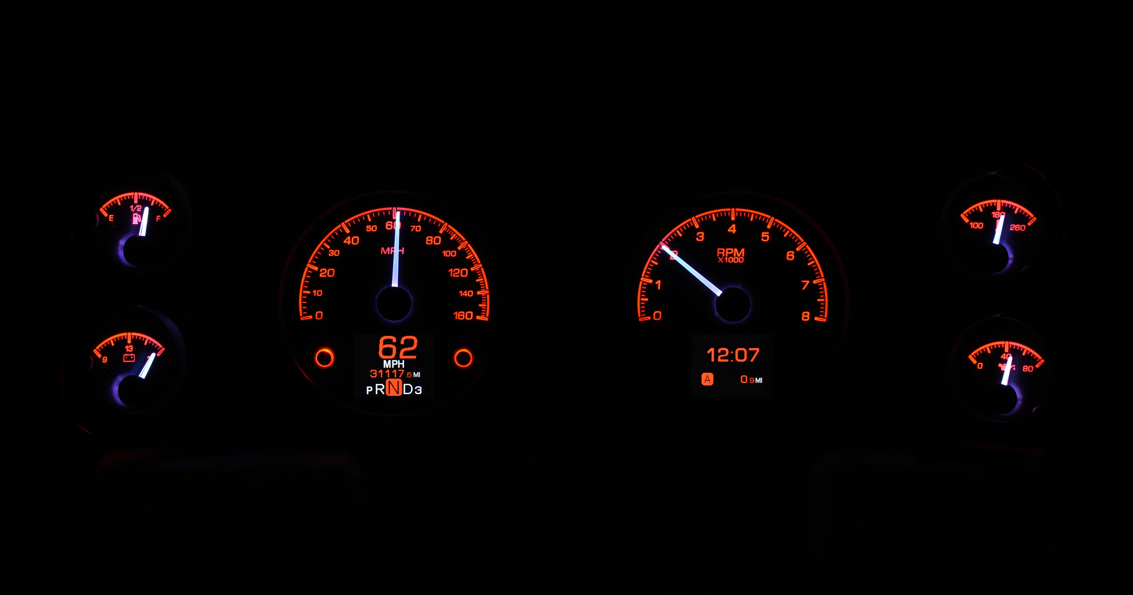 Dakota Digital HDX-70C-CAM — 1970–1981 Chevy Camaro HDX Instrument System - Image 9
