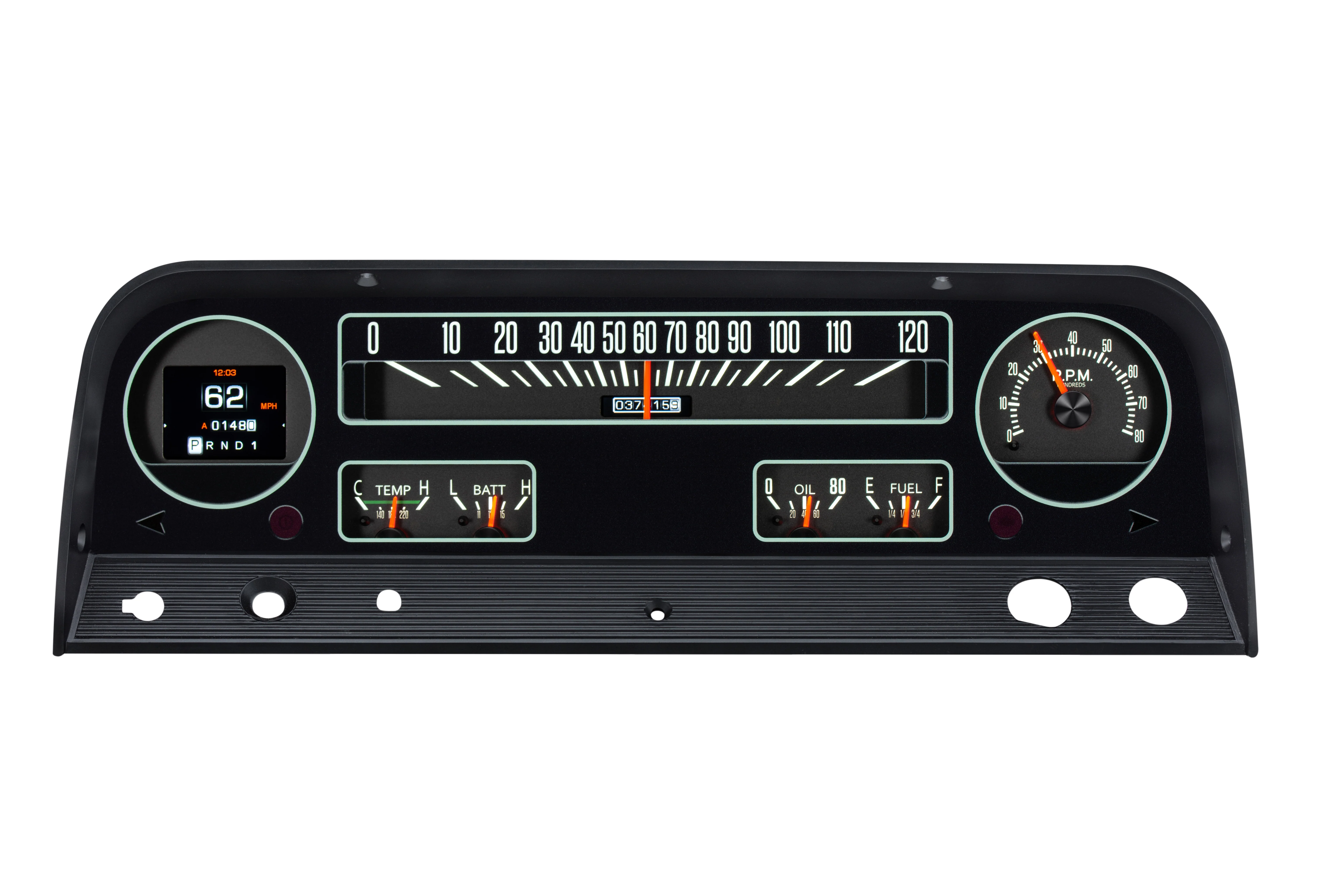 Dakota Digital RTX-64C-PU-X — 1964–1966 Chevy/GMC Truck RTX Instrument System - Image 11