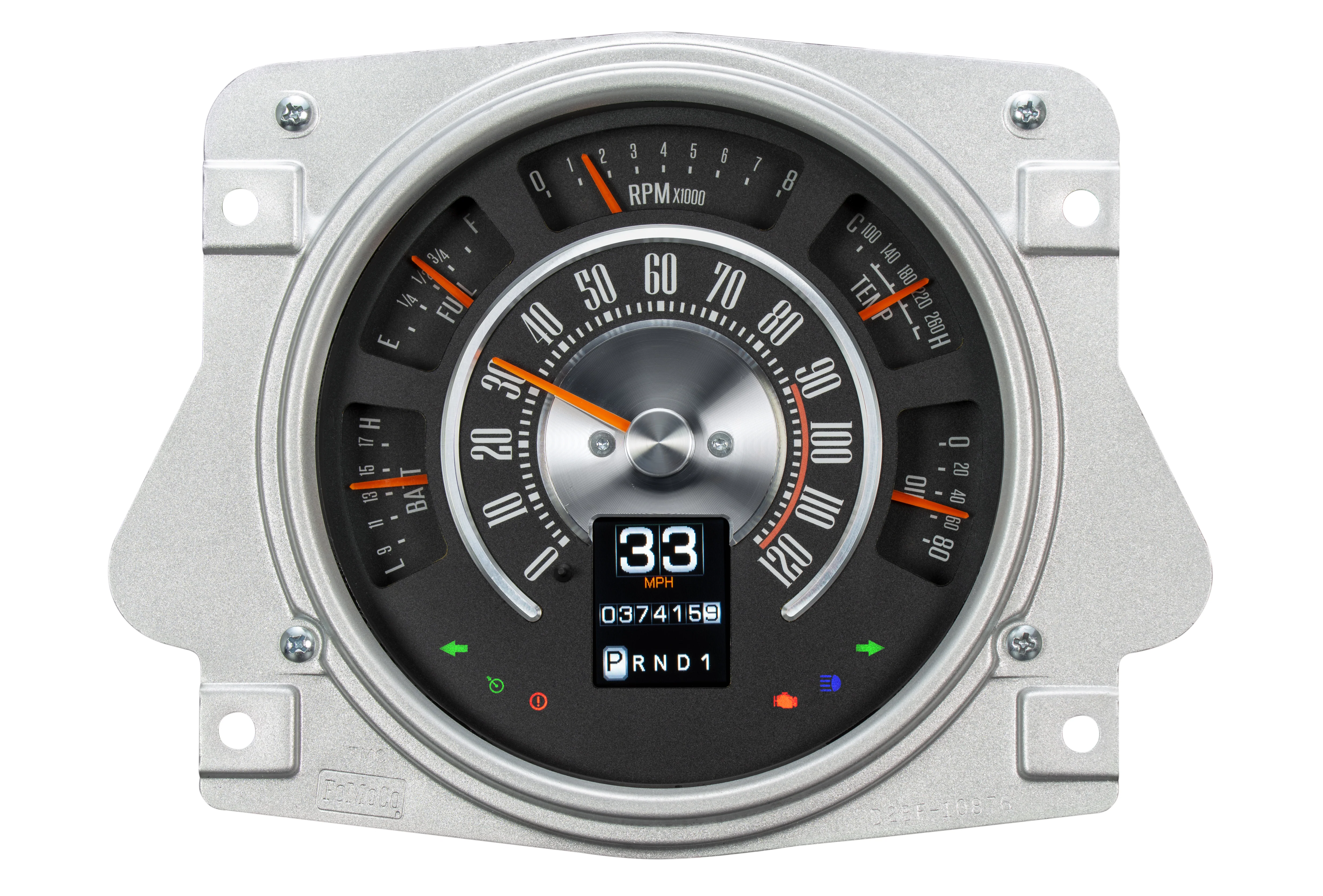 Dakota Digital RTX-66F-BRO-X — 1966–76 Ford Bronco RTX Gauge Kit - Image 4