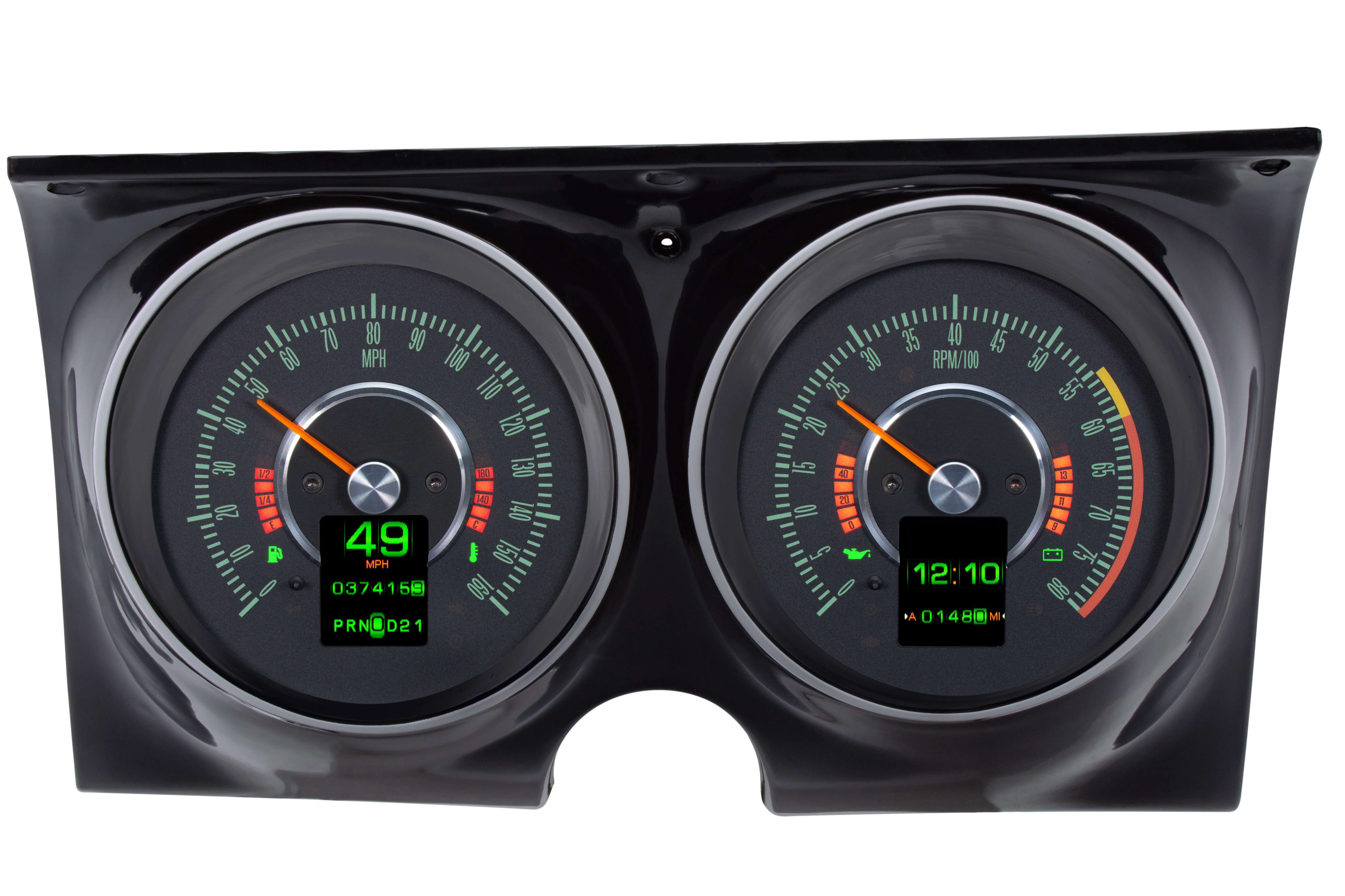 Dakota Digital RTX-67C-CAM-X — 1967 Chevy Camaro RTX Instrument System - Image 5