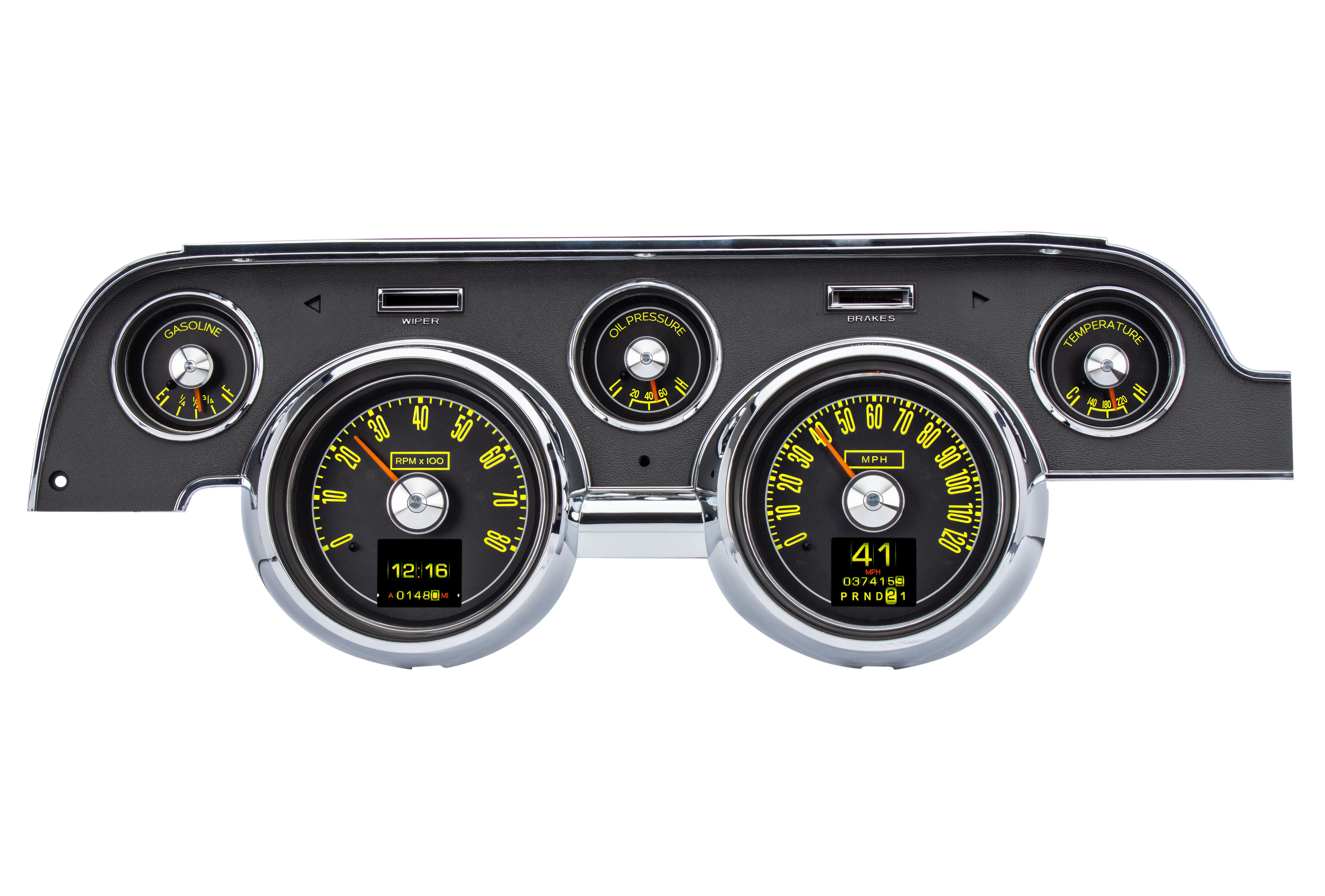 Dakota Digital RTX-67F-MUS-X — 1967–1968 Ford Mustang RTX Instrument System - Image 8