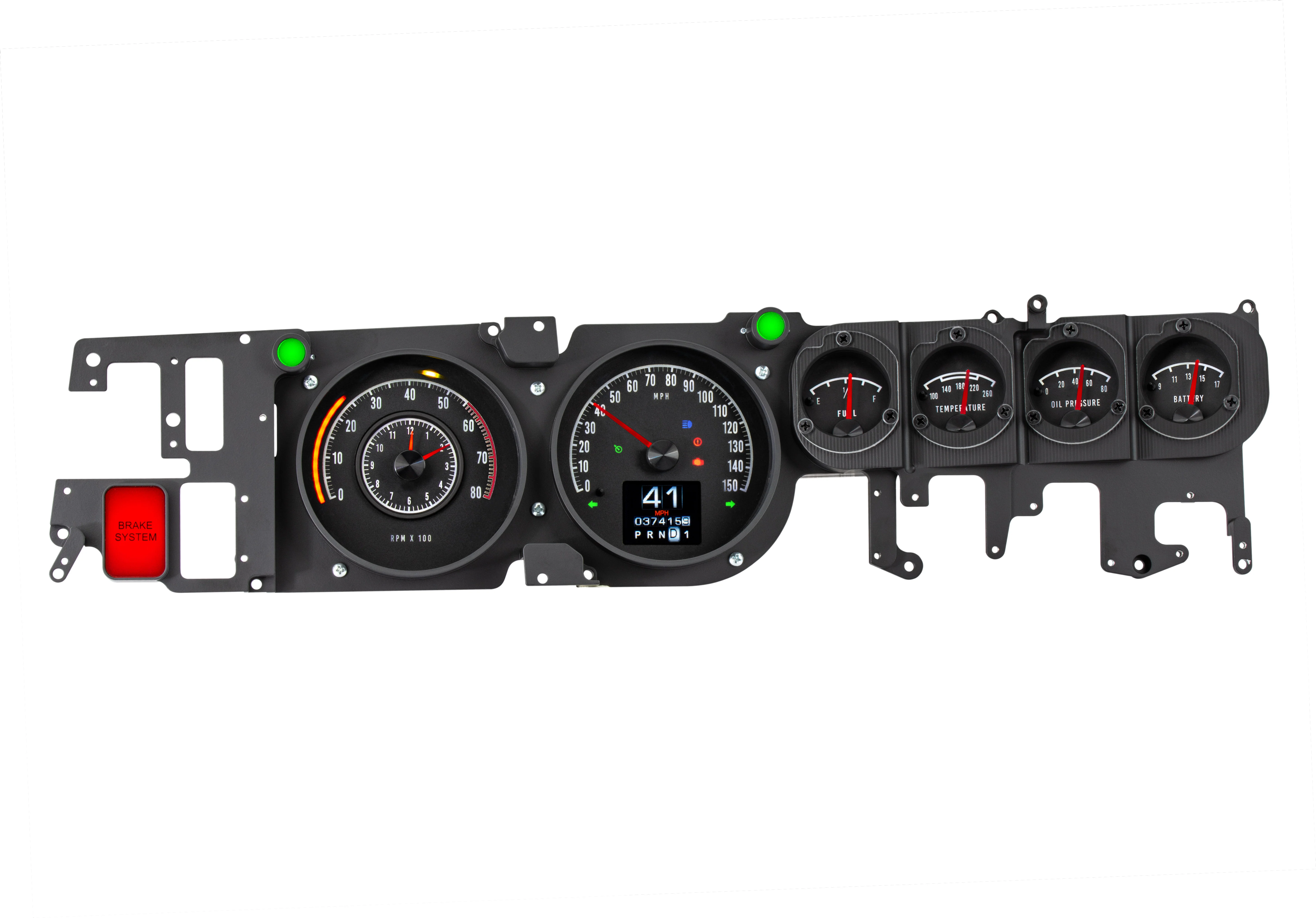 Dakota Digital RTX-68D-CHG-X — 1968–70 Dodge Charger RTX Gauge - Image 8