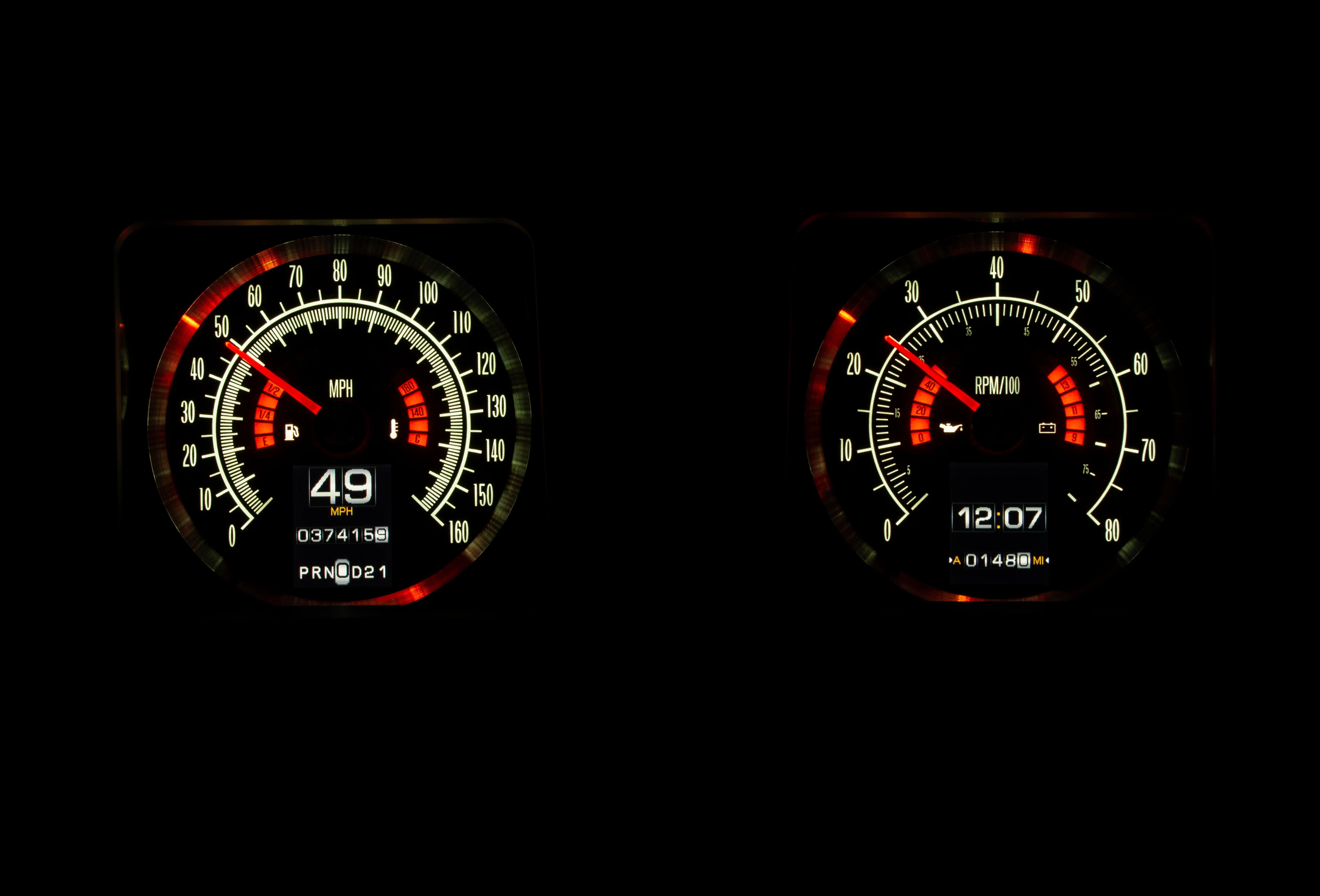 Dakota Digital RTX-69C-CAM-X — 1969 Chevy Camaro RTX Instrument System - Image 16