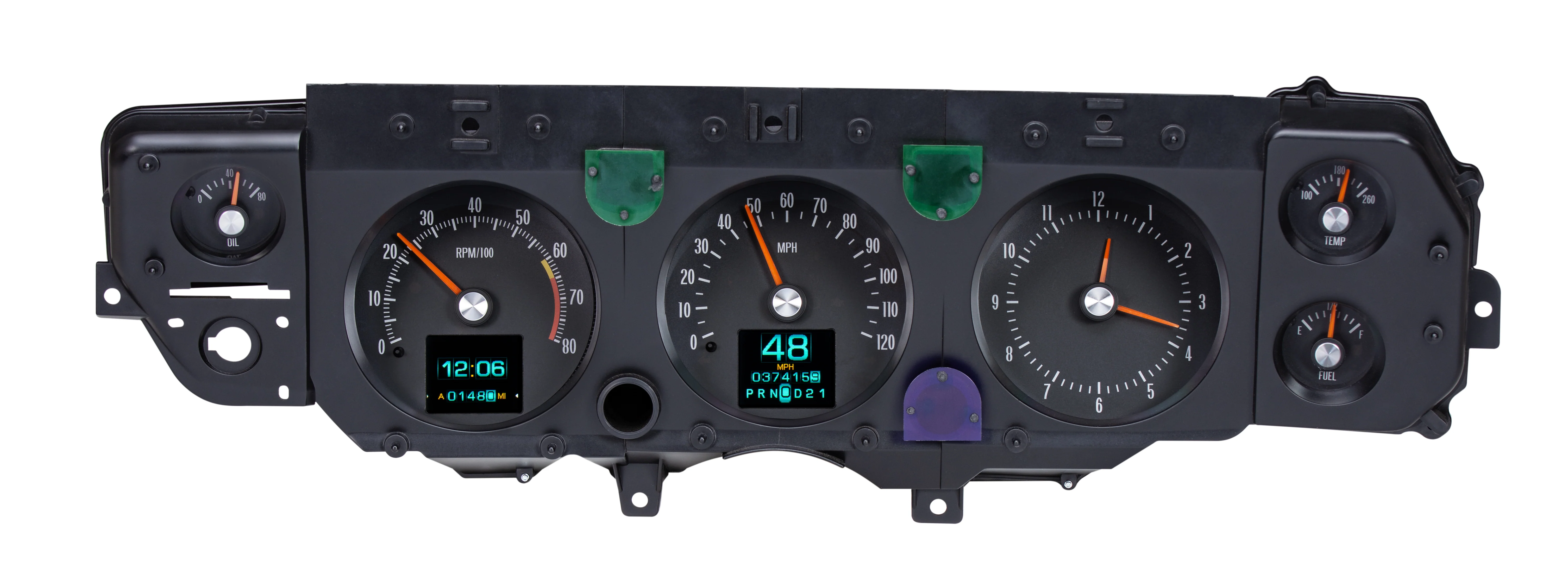 Dakota Digital RTX-70C-CVL-X — 1970–72 Chevy Chevelle SS / El Camino / Monte Carlo RTX Gauge Kit - Image 5