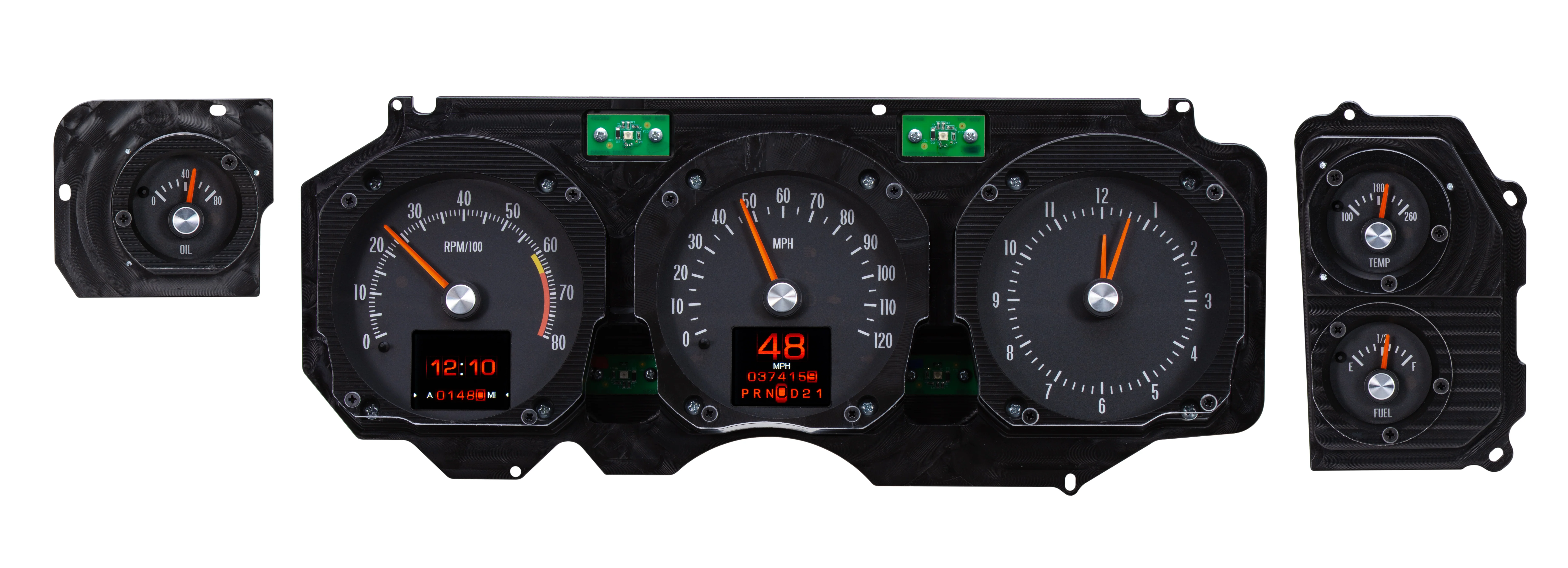 Dakota Digital RTX-70C-CVL-X — 1970–72 Chevy Chevelle SS / El Camino / Monte Carlo RTX Gauge Kit - Image 8