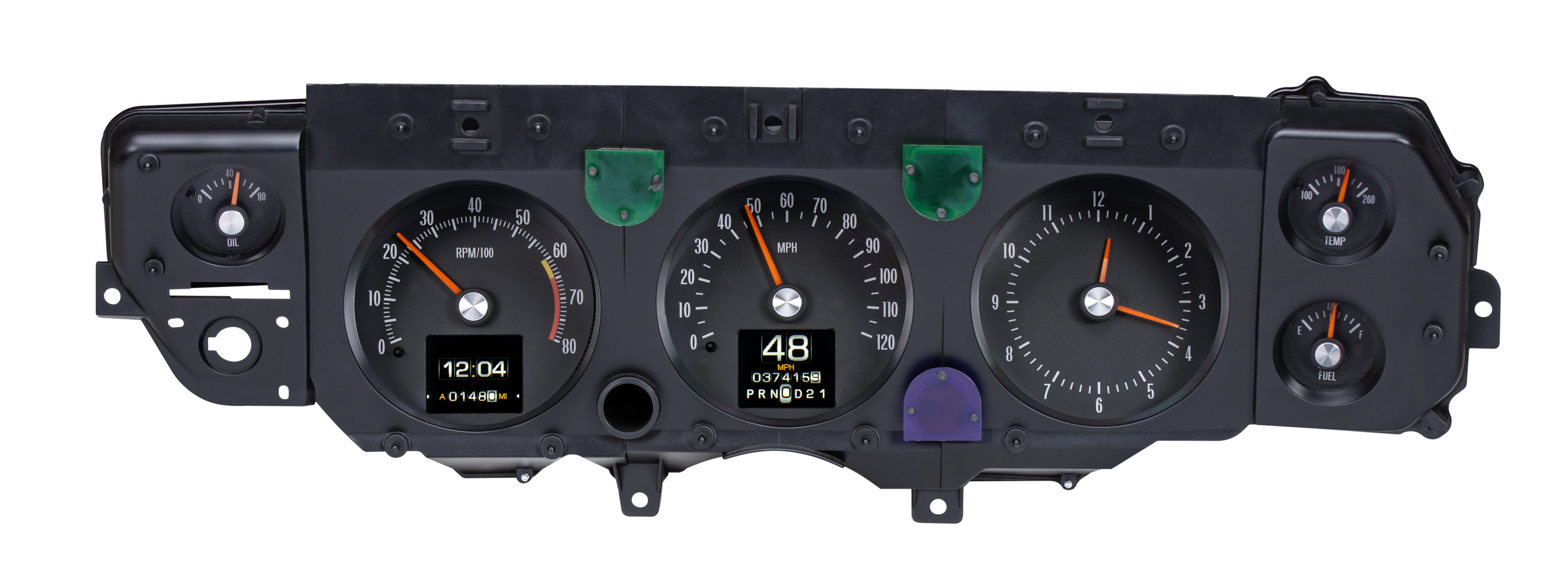 Dakota Digital RTX-70C-CVL-X — 1970–72 Chevy Chevelle SS / El Camino / Monte Carlo RTX Gauge Kit - Image 9