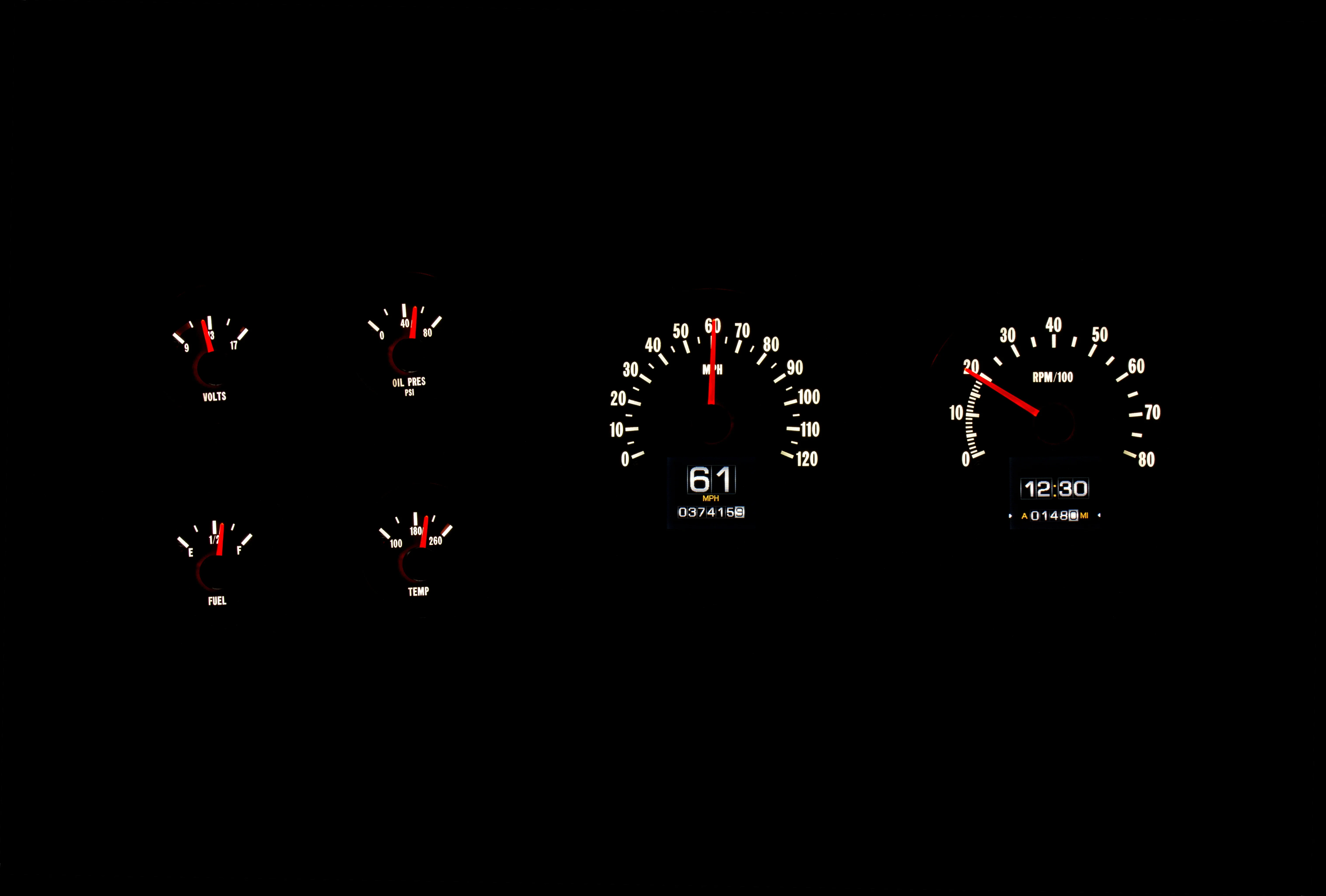 Dakota Digital RTX-73C-PU-X — 1973–1975 Chevy/GMC C10 Truck RTX Instrument System - Image 10