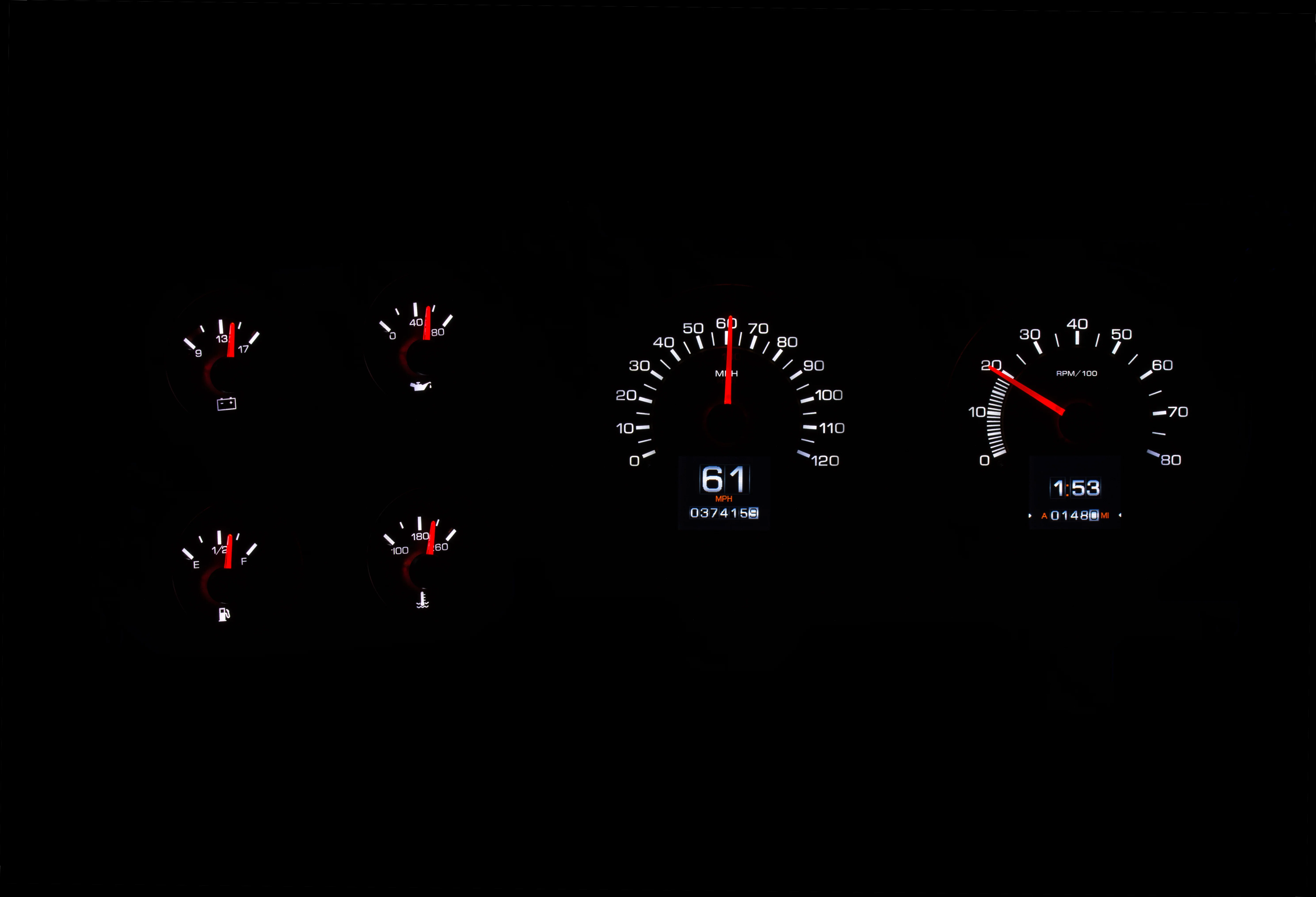 Dakota Digital RTX-79C-PU-X — 1979–1987 Chevy/GMC C10/R10 Truck RTX Instrument System - Image 13