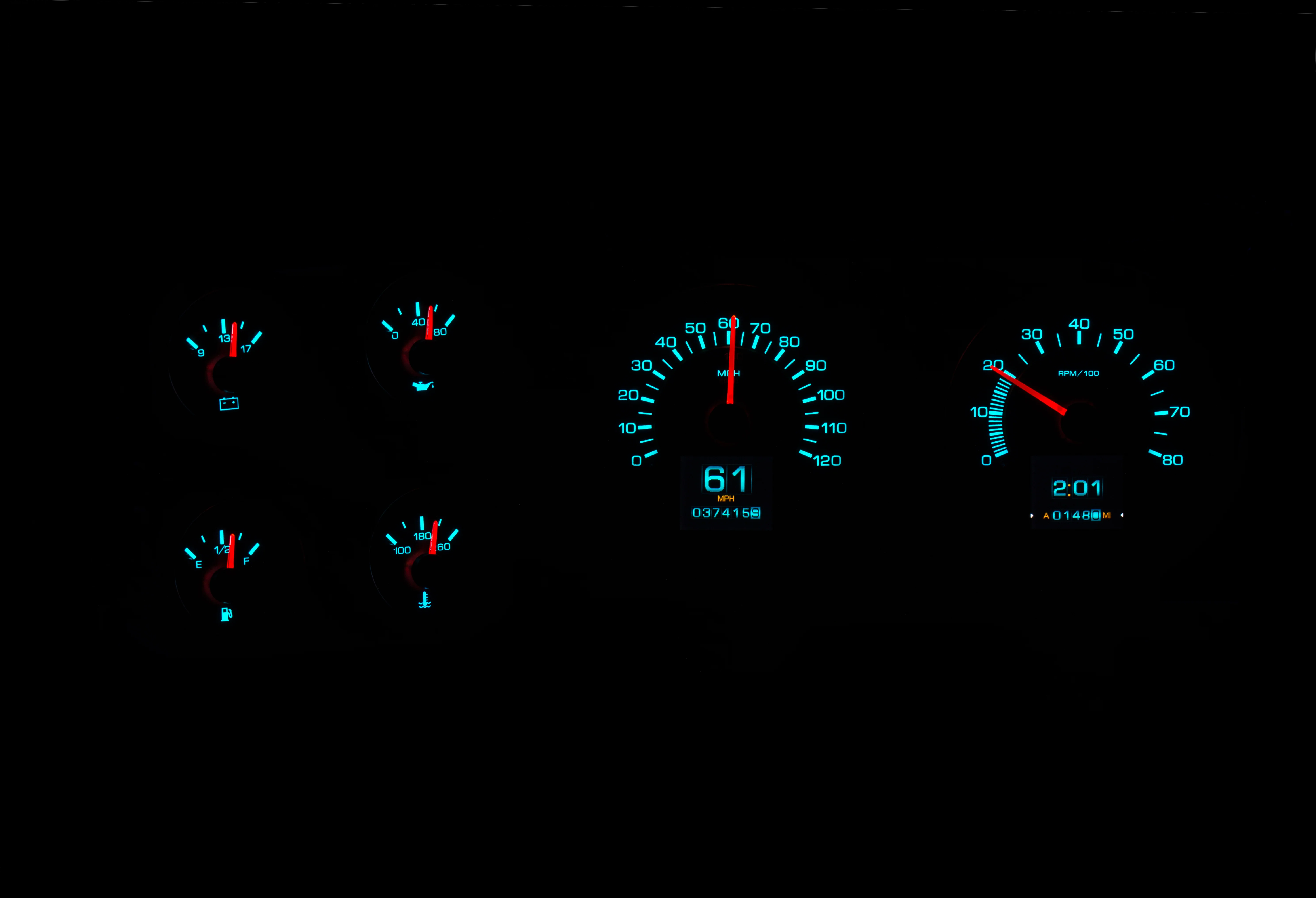 Dakota Digital RTX-79C-PU-X — 1979–1987 Chevy/GMC C10/R10 Truck RTX Instrument System - Image 14