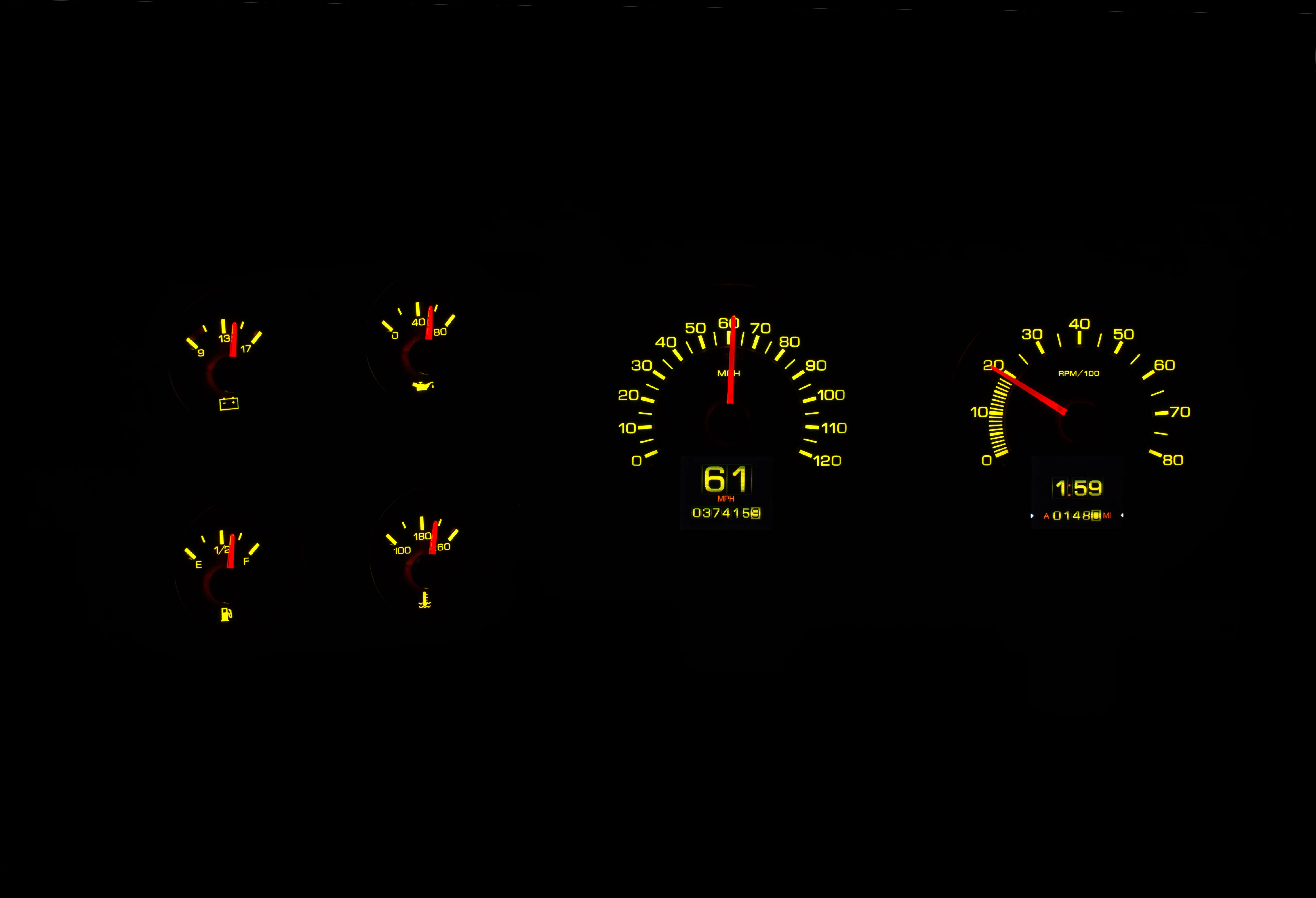 Dakota Digital RTX-79C-PU-X — 1979–1987 Chevy/GMC C10/R10 Truck RTX Instrument System - Image 16