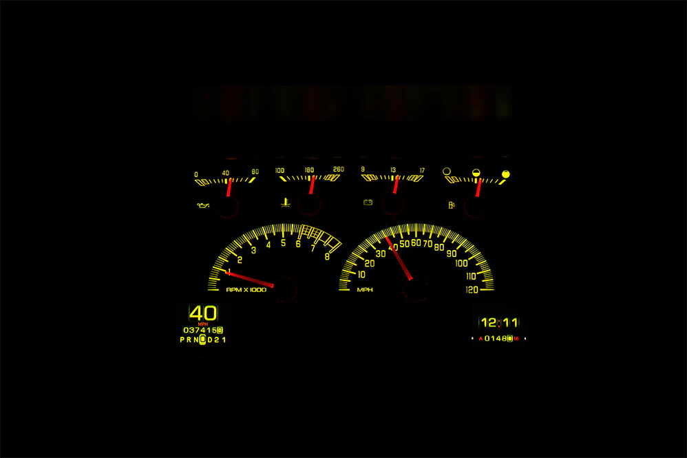 Dakota Digital RTX-92C-PU-X — 1992–1994 GM SUV (Blazer/Suburban) & Chevy/GMC Truck RTX Instrument System - Image 22
