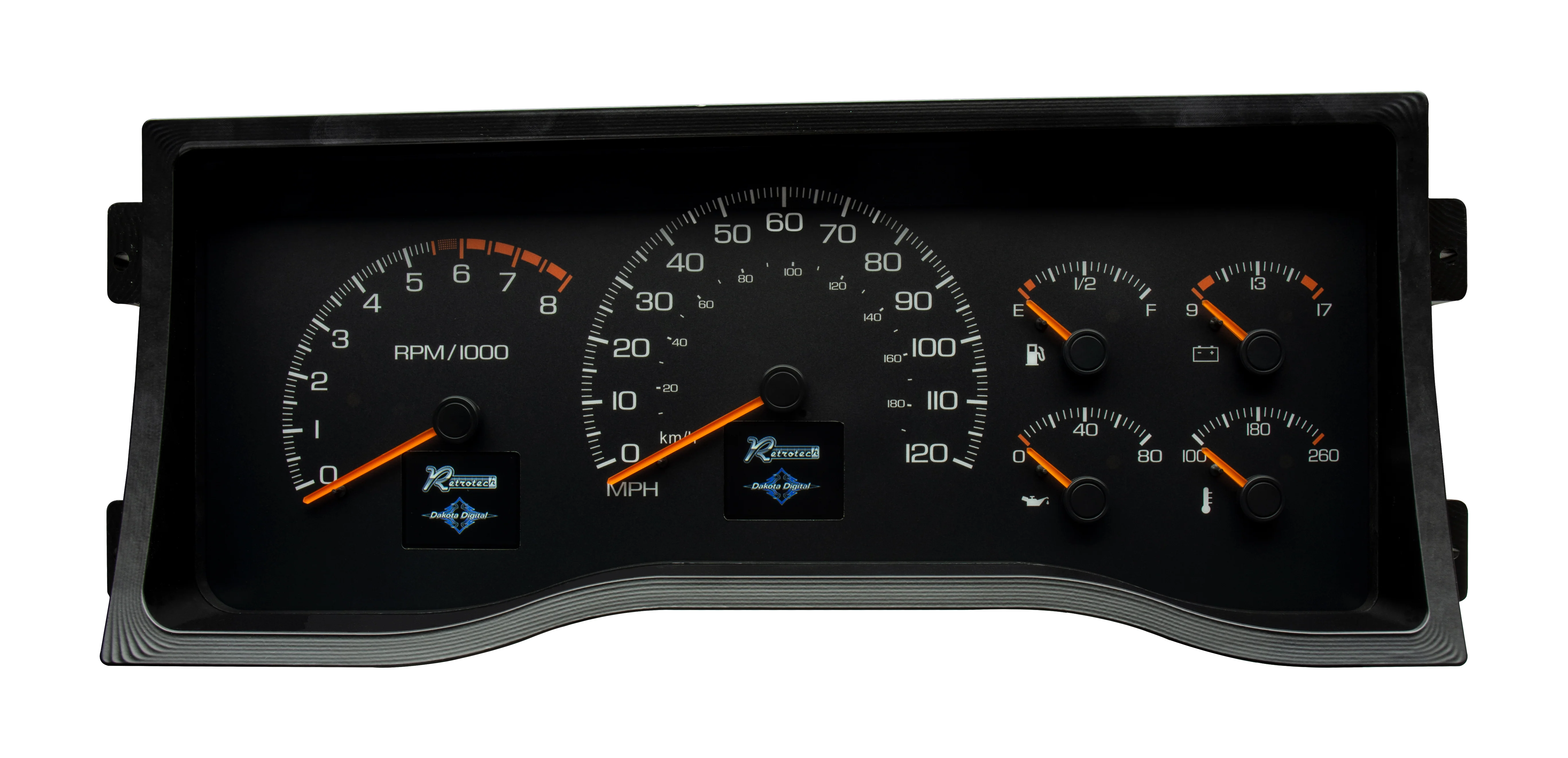 Dakota Digital RTX-95C-PU-X — 1995–98 Chevy/GMC Truck & 1995–00 SUV/HD RTX Gauge Kit - Image 14