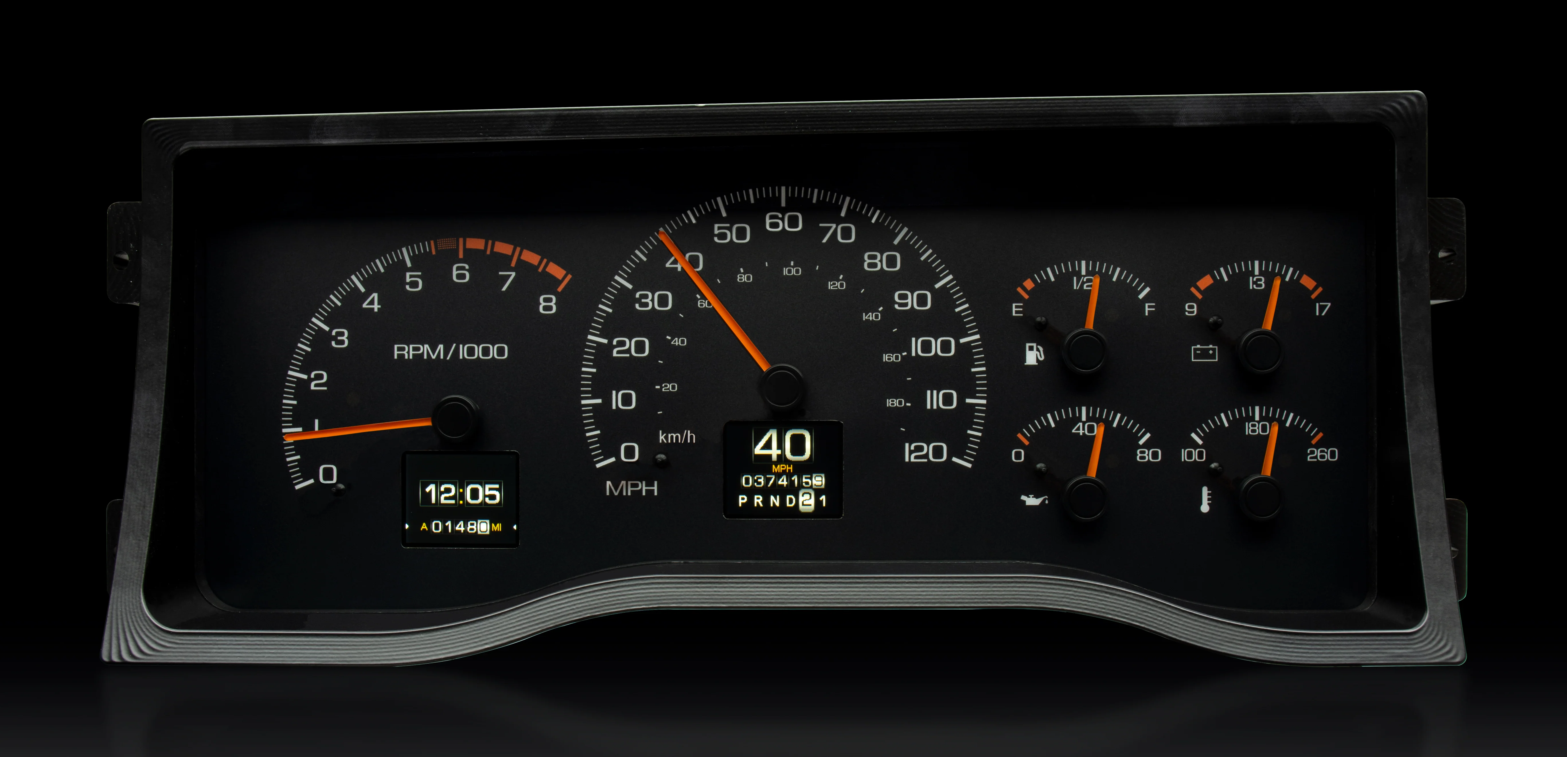 Dakota Digital RTX-95C-PU-X — 1995–98 Chevy/GMC Truck & 1995–00 SUV/HD RTX Gauge Kit - Image 17