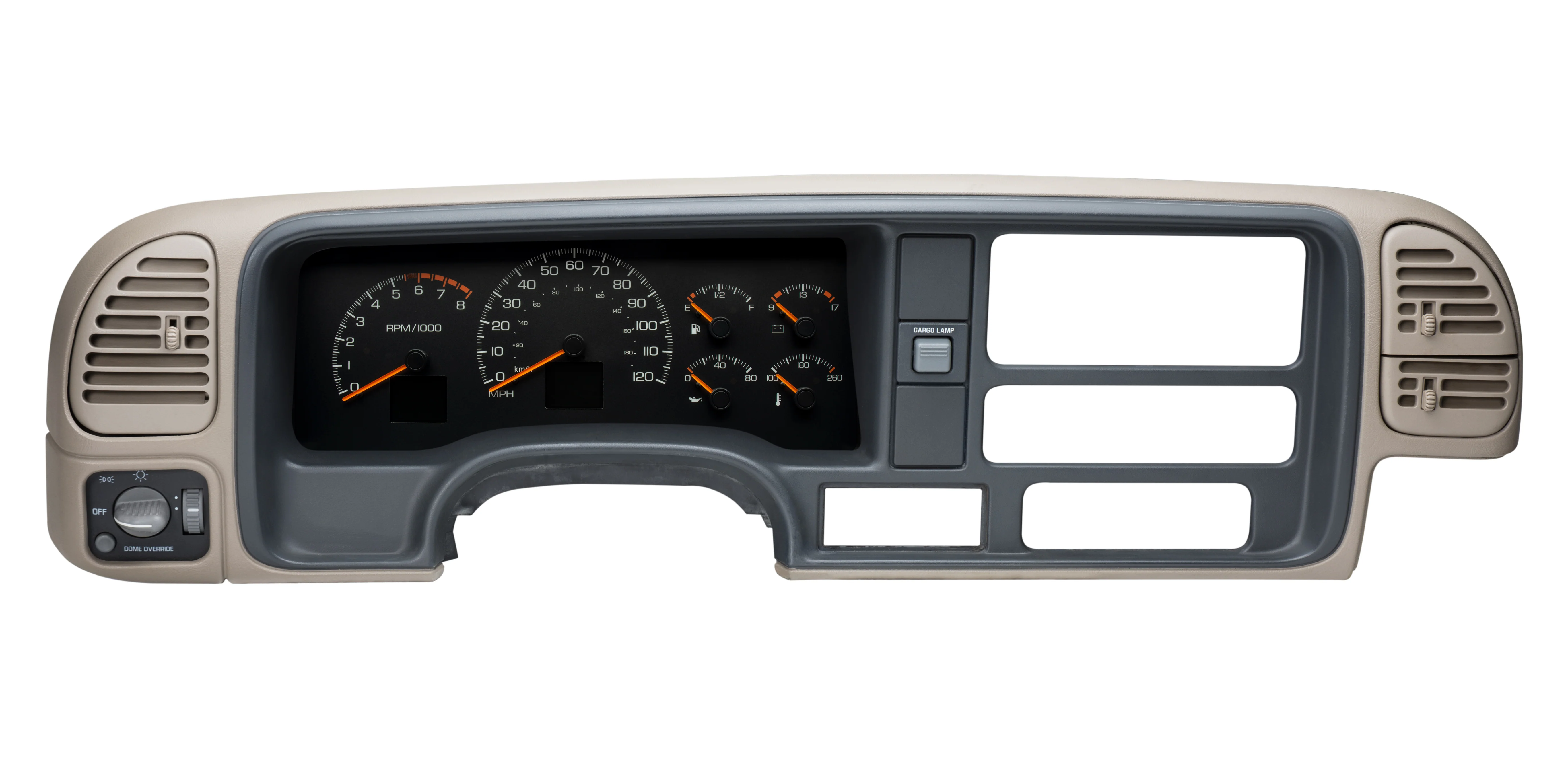 Dakota Digital RTX-95C-PU-X — 1995–98 Chevy/GMC Truck & 1995–00 SUV/HD RTX Gauge Kit - Image 5