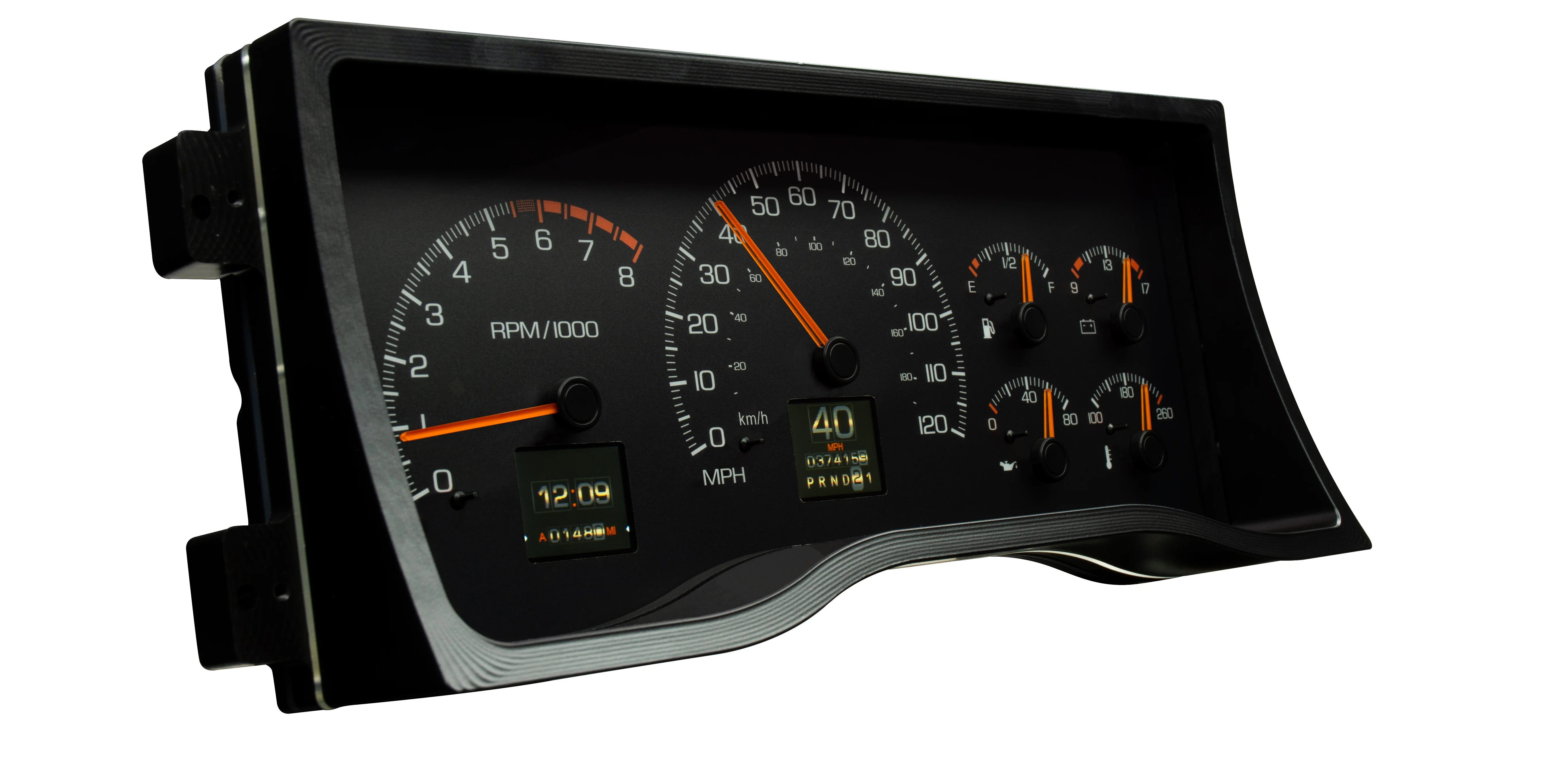 Dakota Digital RTX-95C-PU-X — 1995–98 Chevy/GMC Truck & 1995–00 SUV/HD RTX Gauge Kit - Image 6
