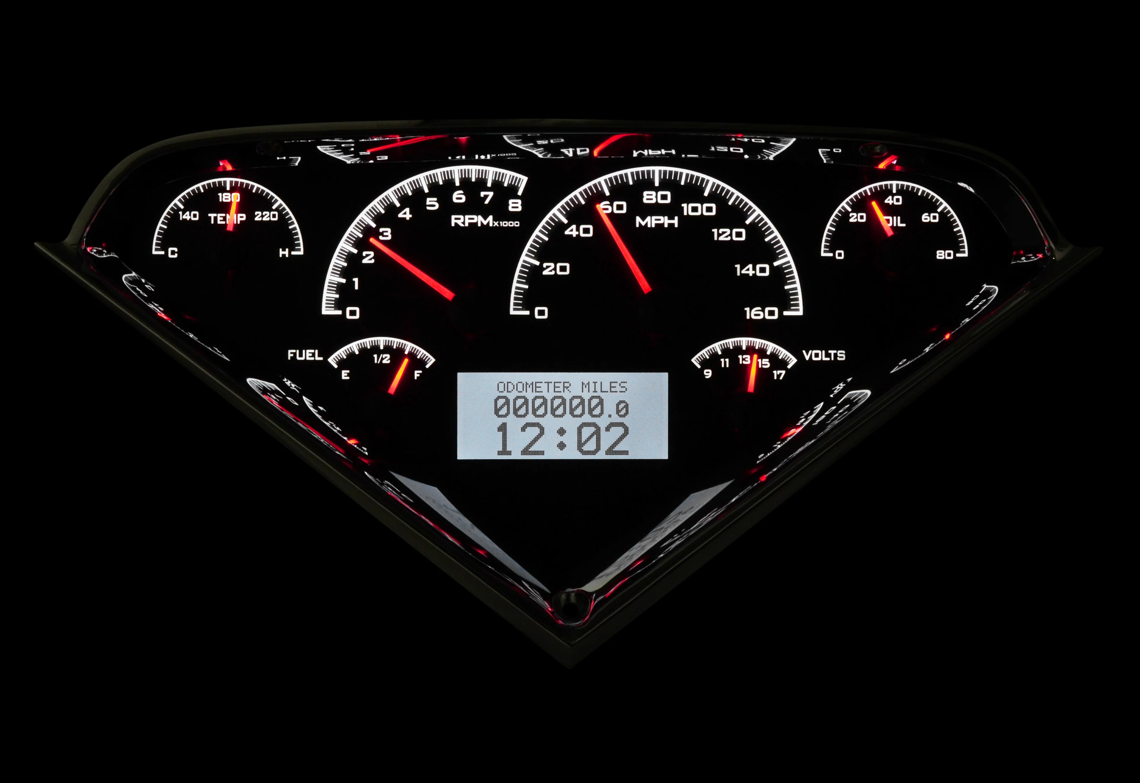Dakota Digital VHX-55C-PU — 1955–1959 Chevy/GMC Truck VHX Instrument System - Image 21