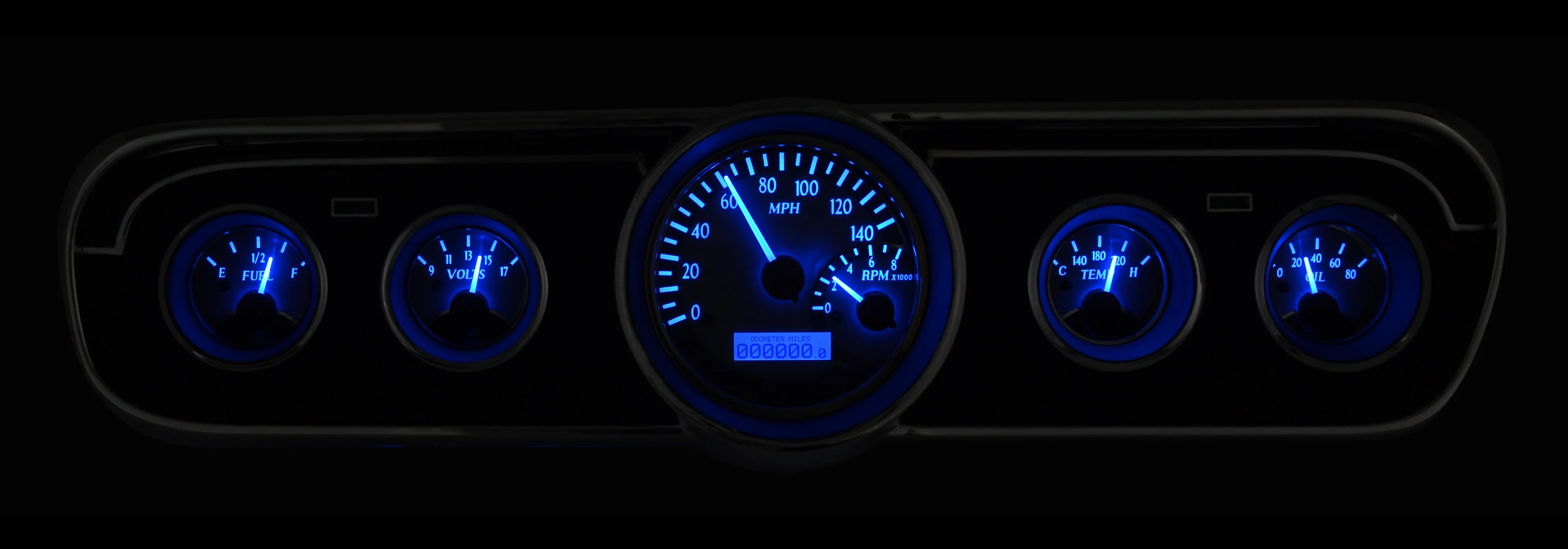 Dakota Digital VHX-65F-MUS — 1964.5–1966 Ford Mustang VHX Instrument System - Image 20