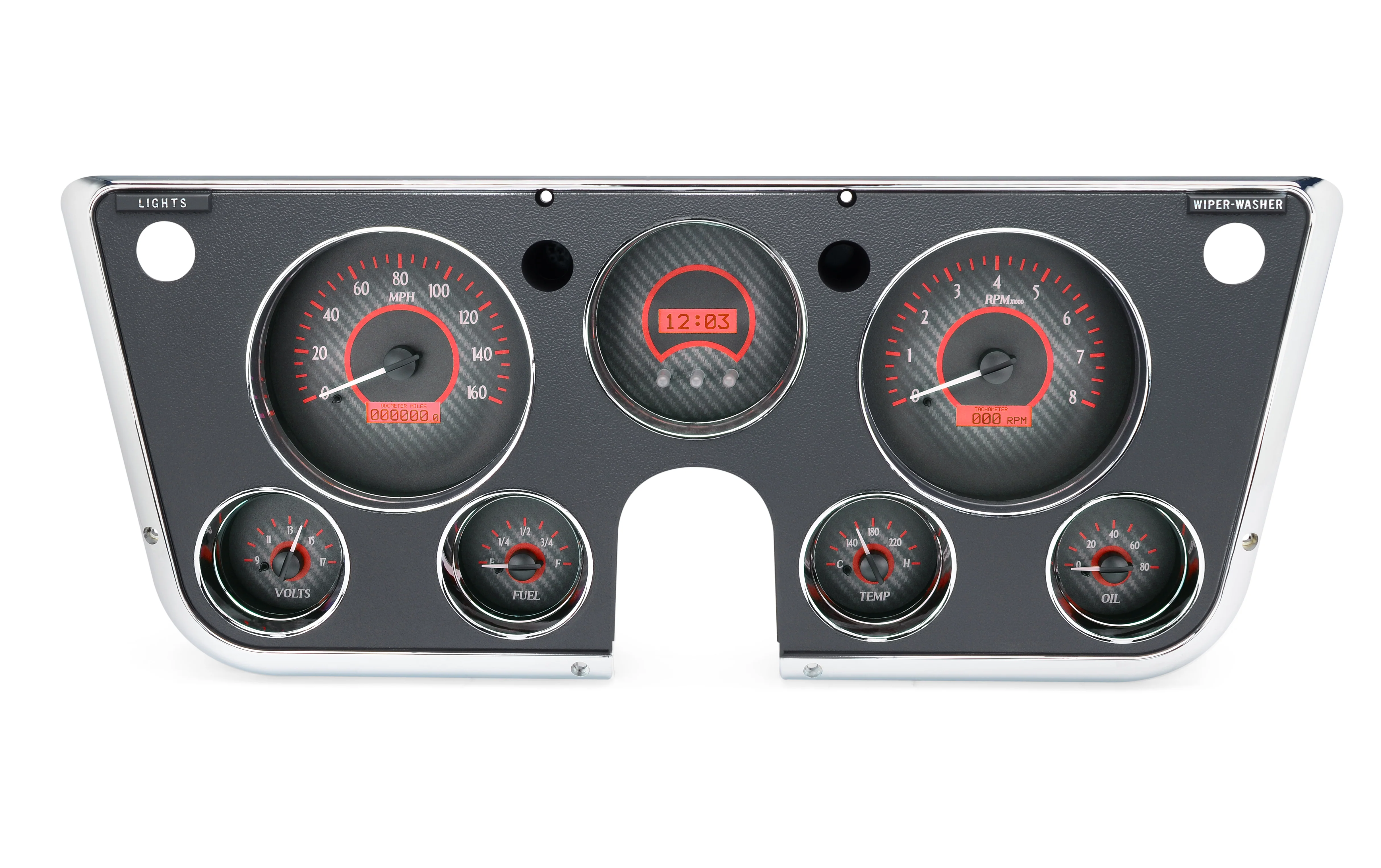 Dakota Digital VHX-67C-PU — 1967–1972 Chevy/GMC C10 Truck VHX Instrument System - Image 9
