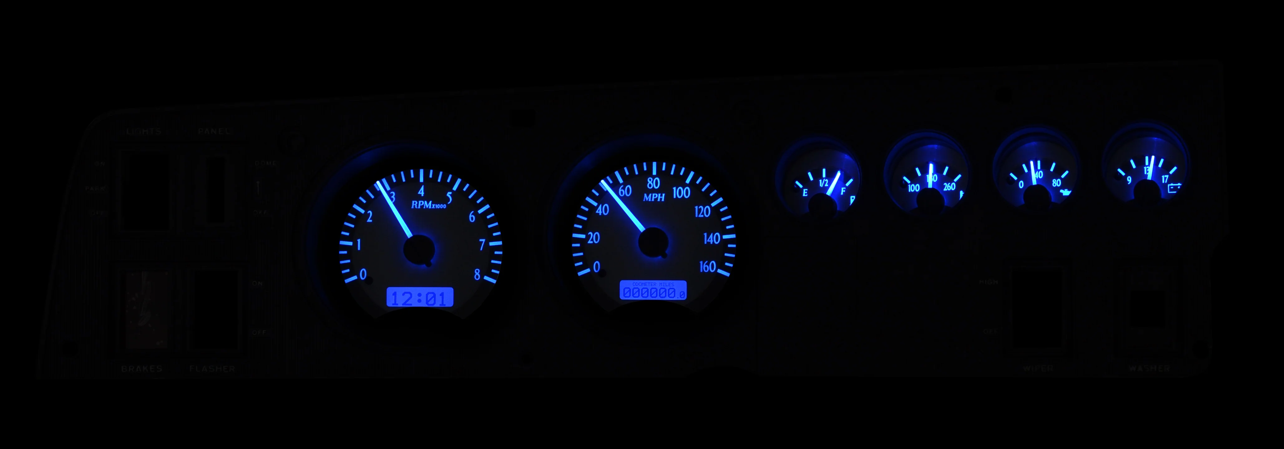 Dakota Digital VHX-68D-CHG — 1968–70 Dodge Charger VHX Gauge - Image 11
