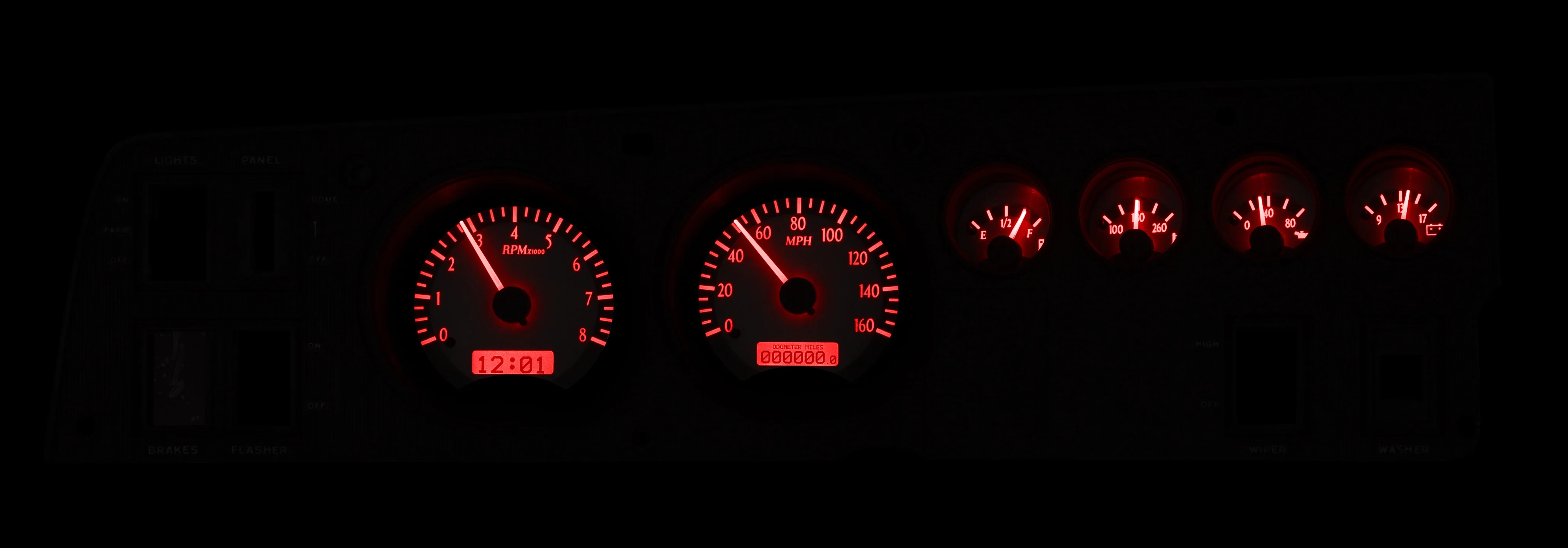 Dakota Digital VHX-68D-CHG — 1968–70 Dodge Charger VHX Gauge - Image 14