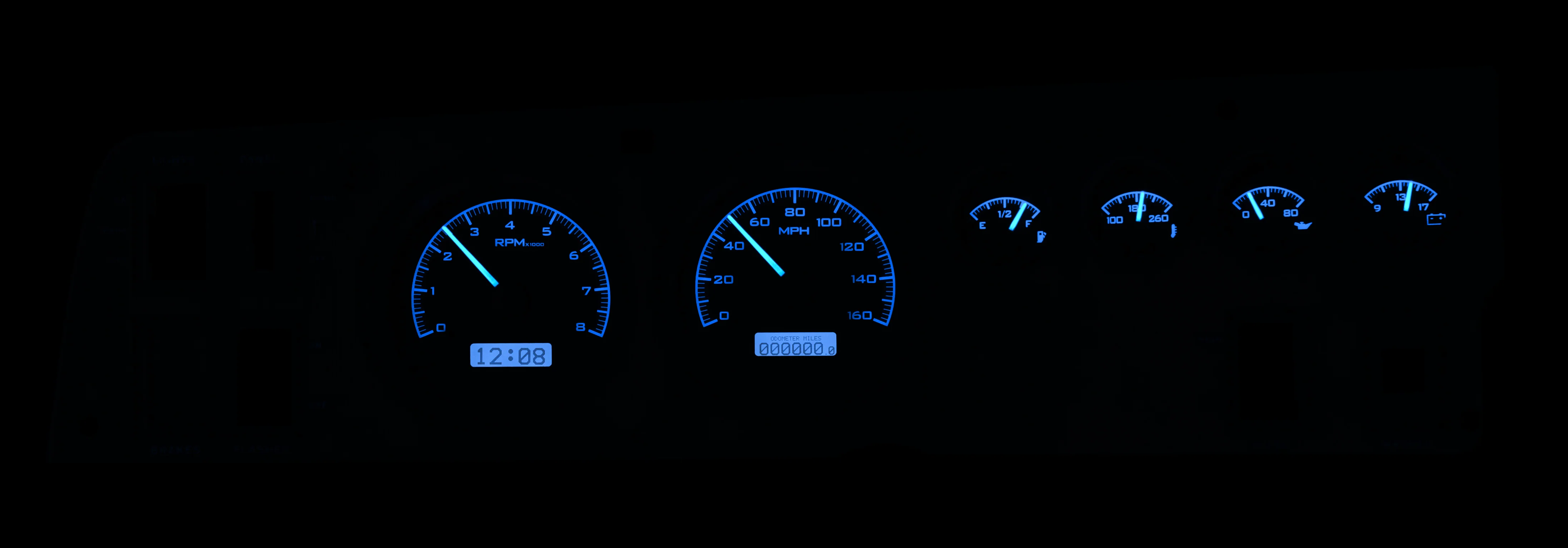Dakota Digital VHX-68D-CHG — 1968–70 Dodge Charger VHX Gauge - Image 3