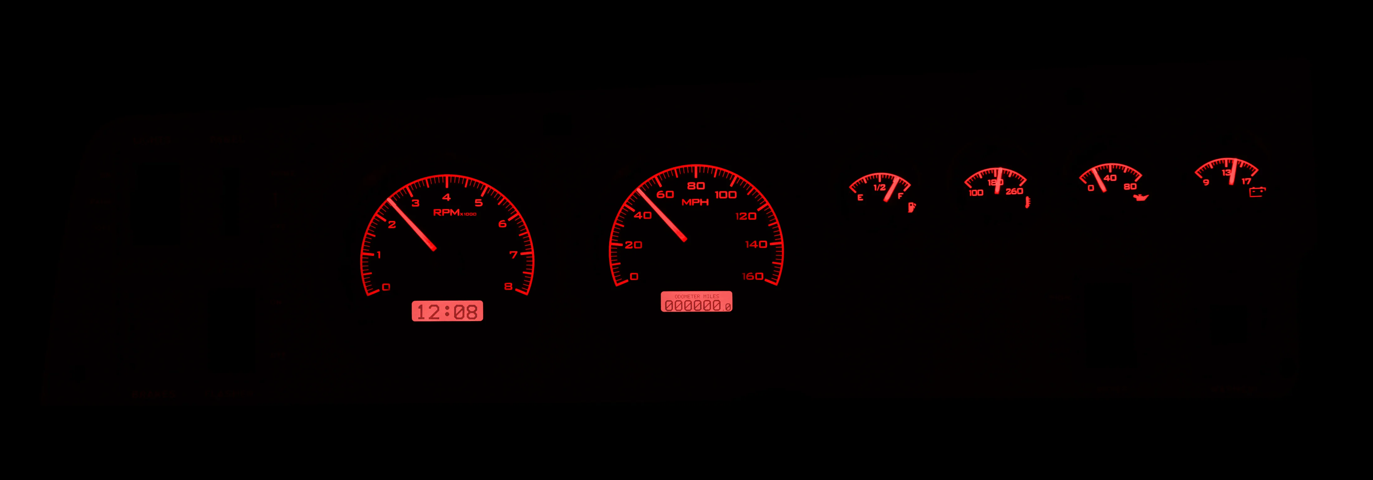 Dakota Digital VHX-68D-CHG — 1968–70 Dodge Charger VHX Gauge - Image 6