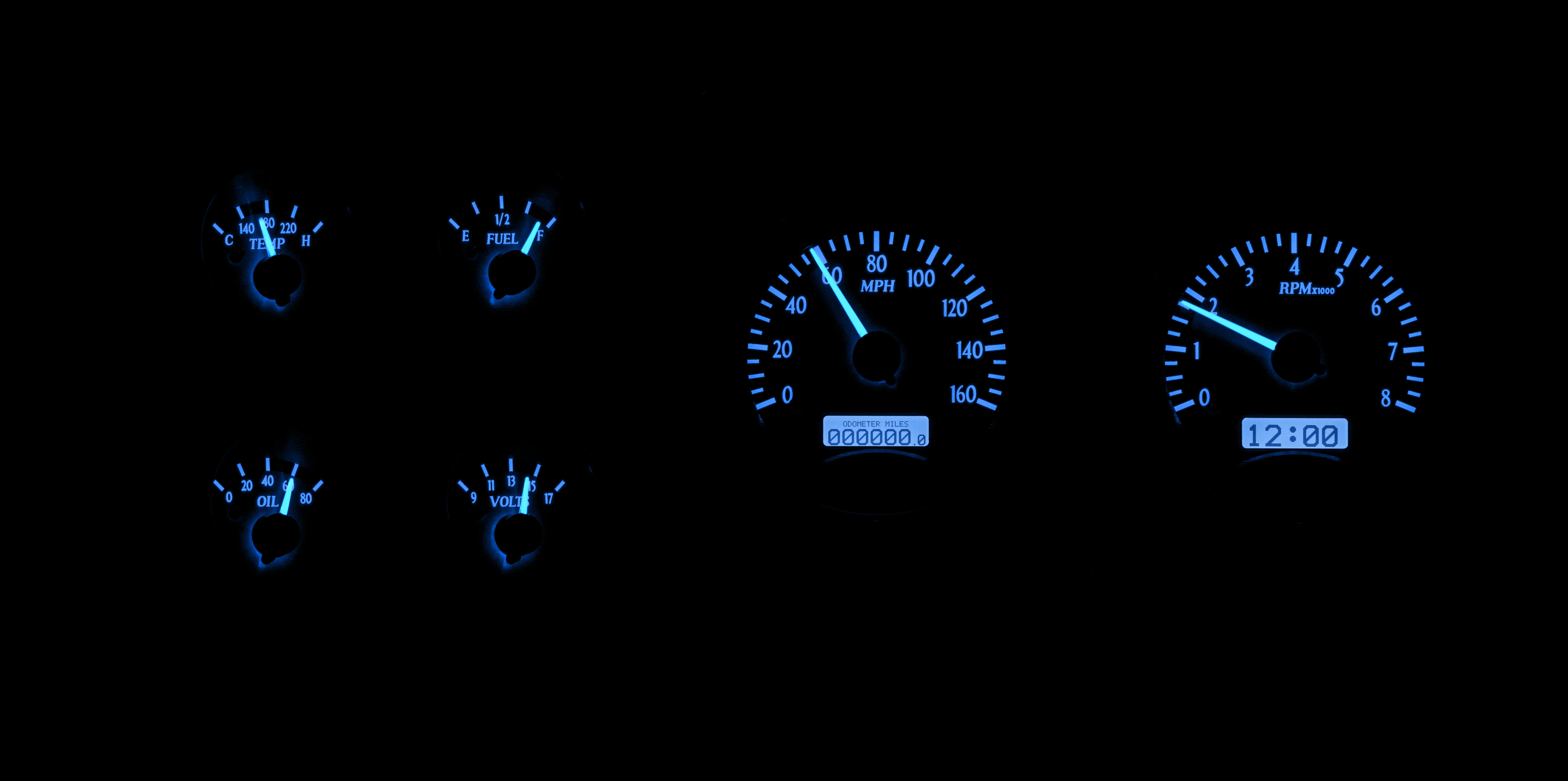 Dakota Digital VHX-73C-PU — 1973–1987 Chevy/GMC C10 Truck VHX Instrument System - Image 23