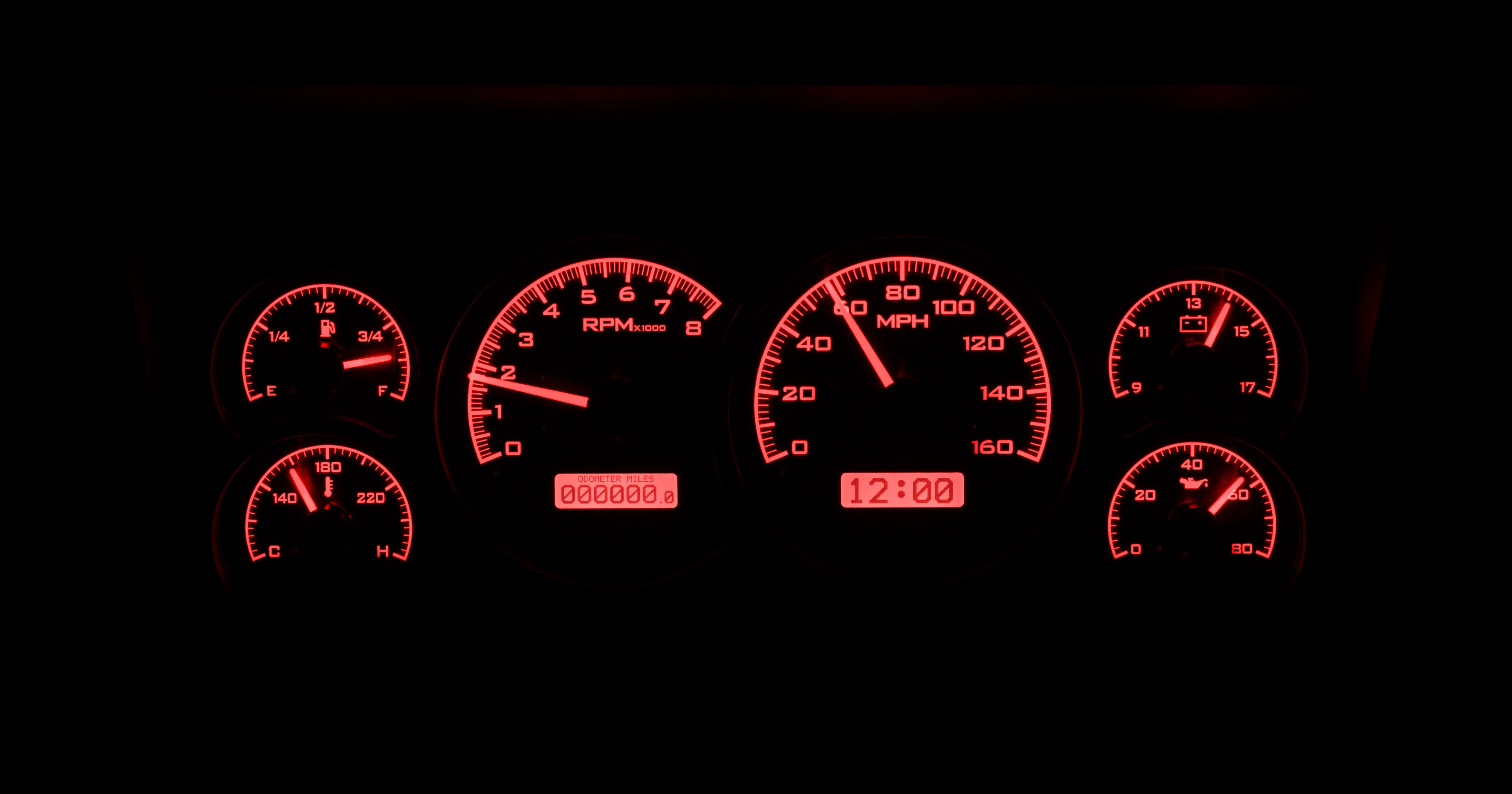 Dakota Digital VHX-88C-PU — 1988–1994 Chevy/GMC C/K Truck VHX Instrument System - Image 18