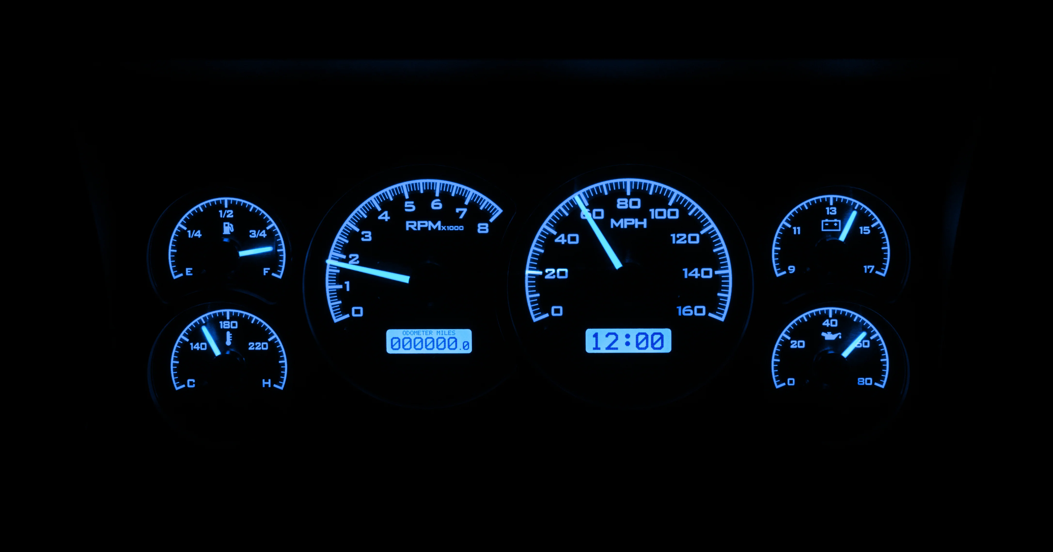 Dakota Digital VHX-88C-PU — 1988–1994 Chevy/GMC C/K Truck VHX Instrument System - Image 19