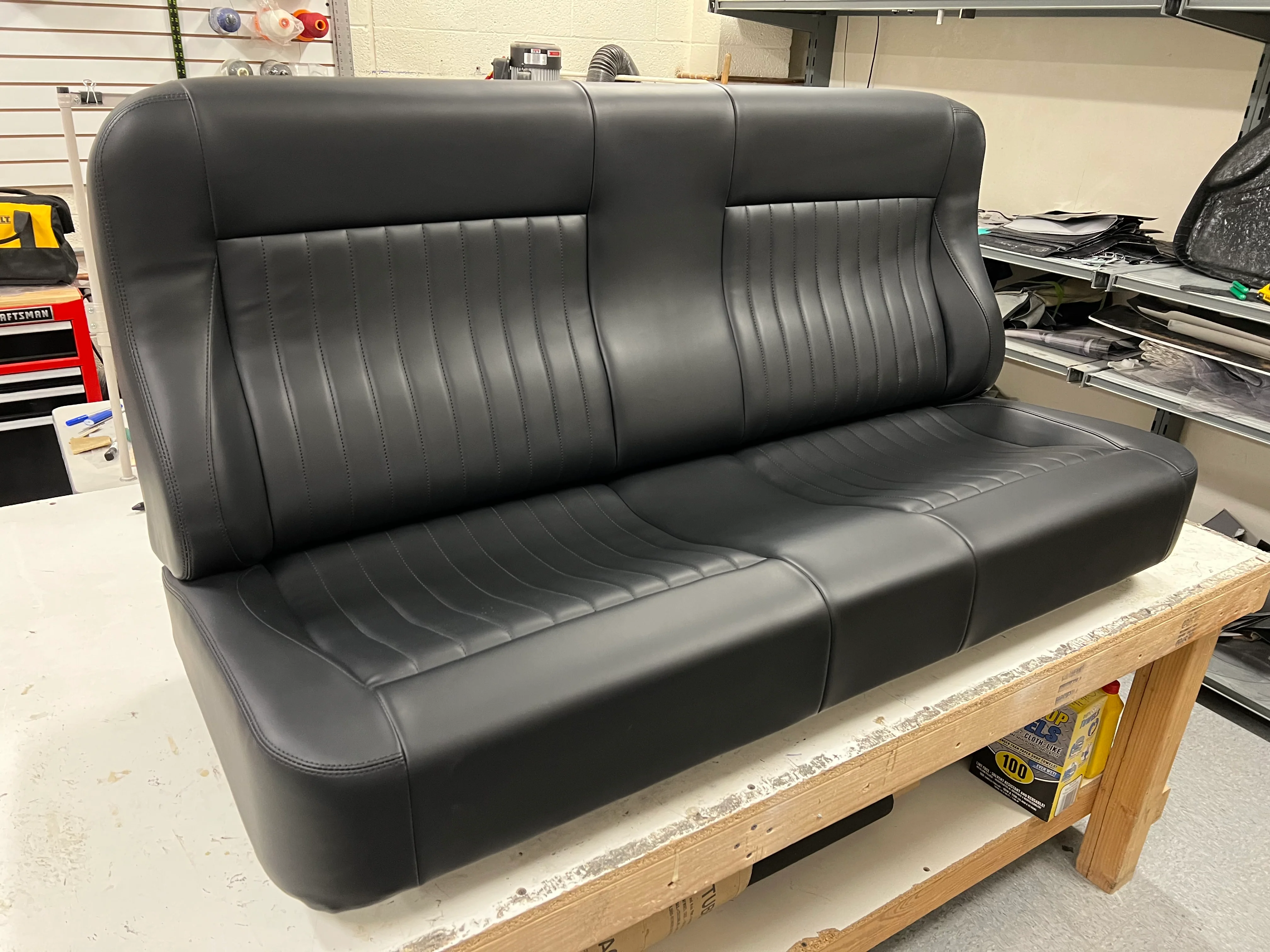 FESLER USA Custom Bench Seat Style A SHIPS TRUCK FREIGHT - Image 16