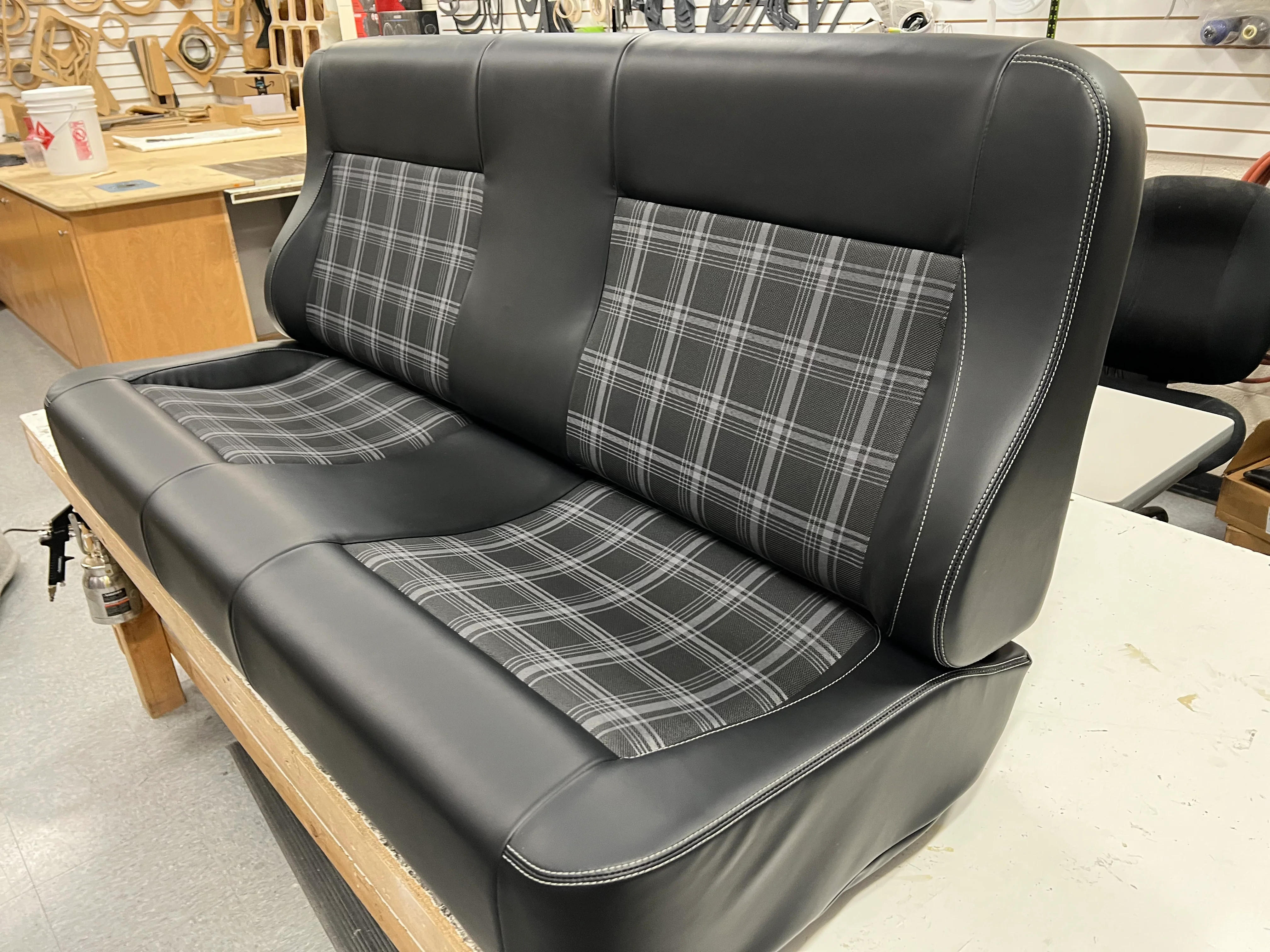 FESLER USA Custom Bench Seat Style A SHIPS TRUCK FREIGHT - Image 5