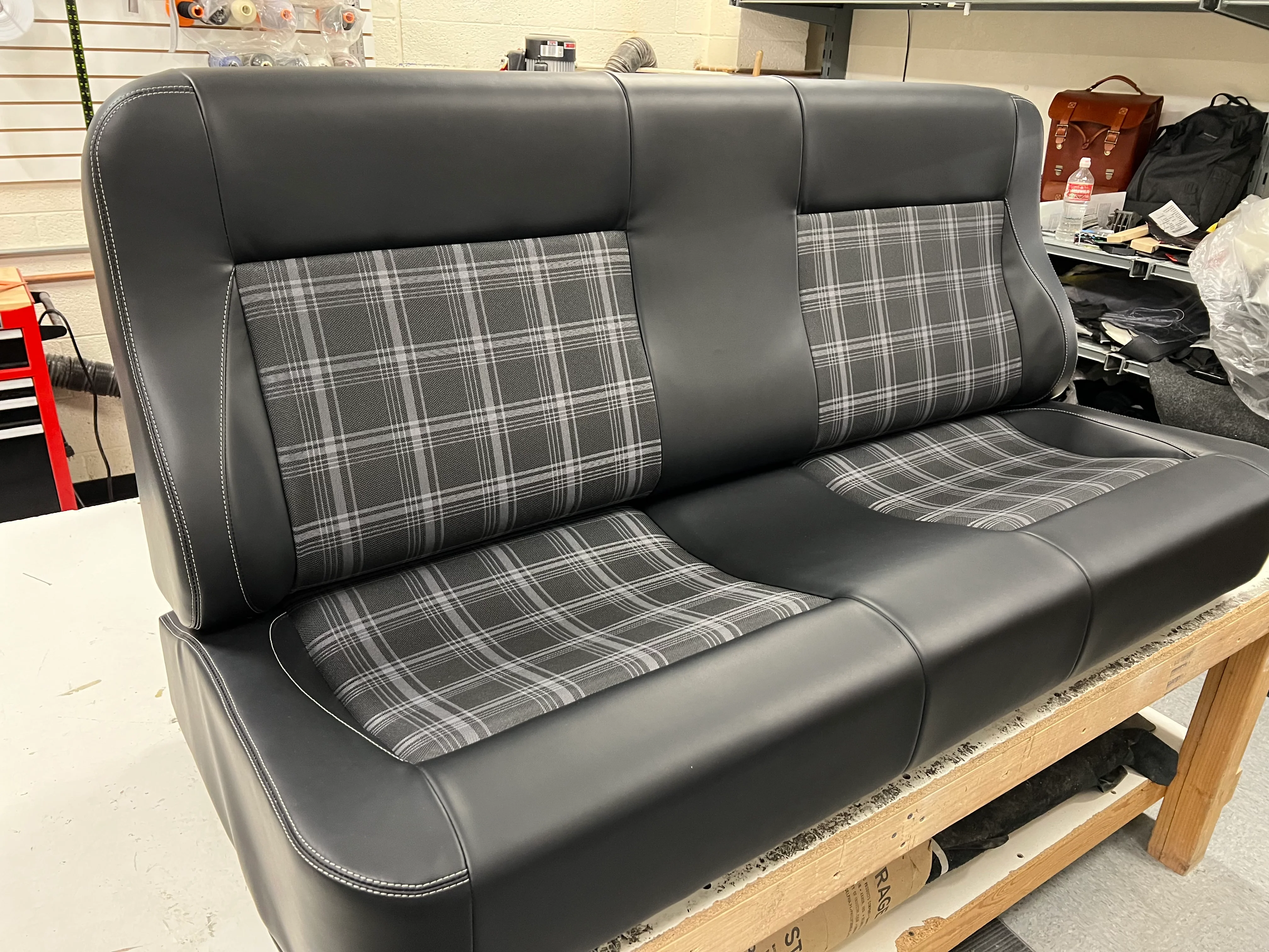 FESLER USA Custom Bench Seat Style A SHIPS TRUCK FREIGHT - Image 7