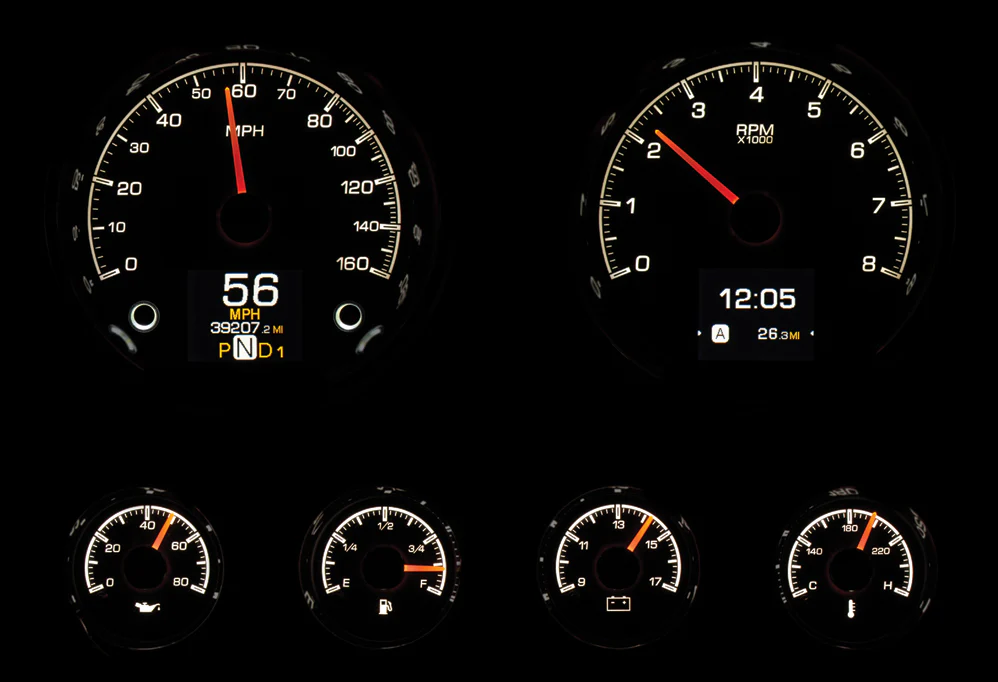 HDXF-2024FS DAKOTA DIGITAL GAUGES - Image 9