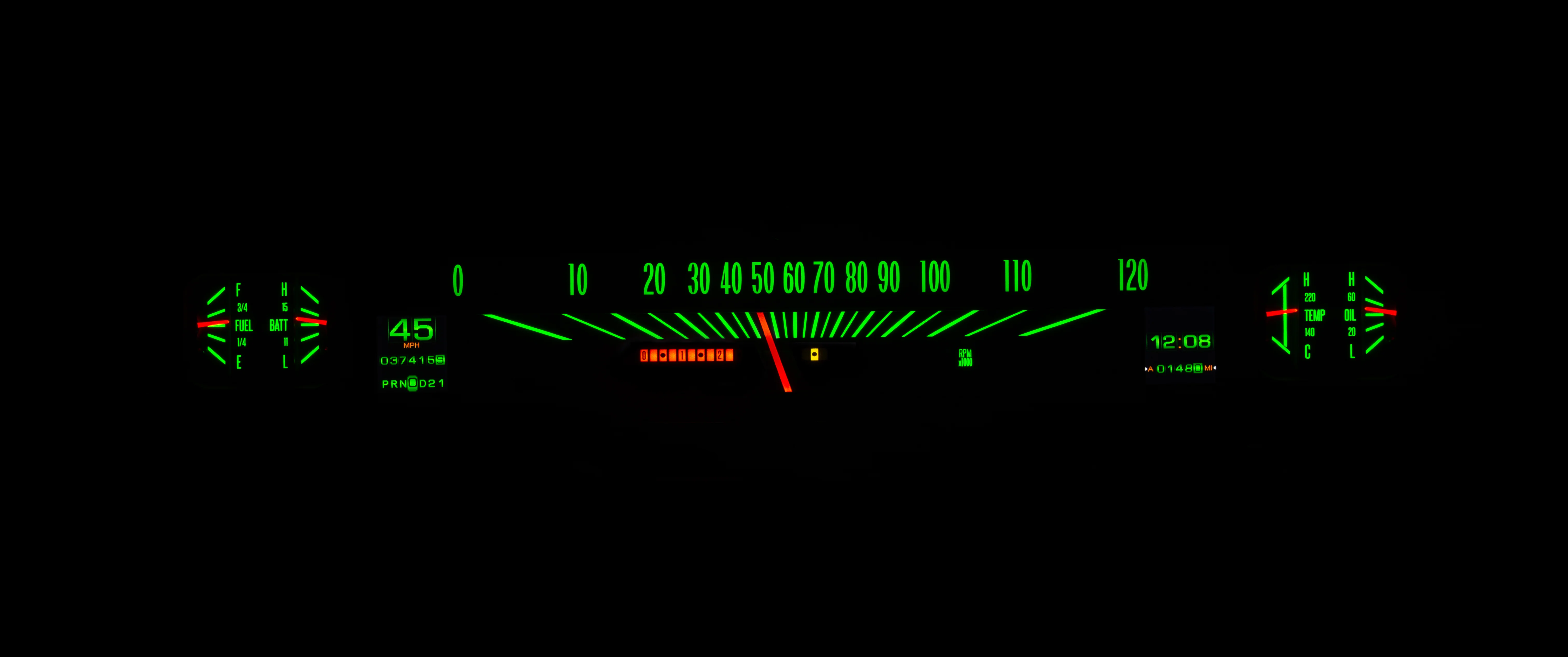 Dakota Digital RTX-66C-CVL-X — 1966–67 Chevy Chevelle/El Camino Chevelle/El Camino RTX Instruments - Image 10