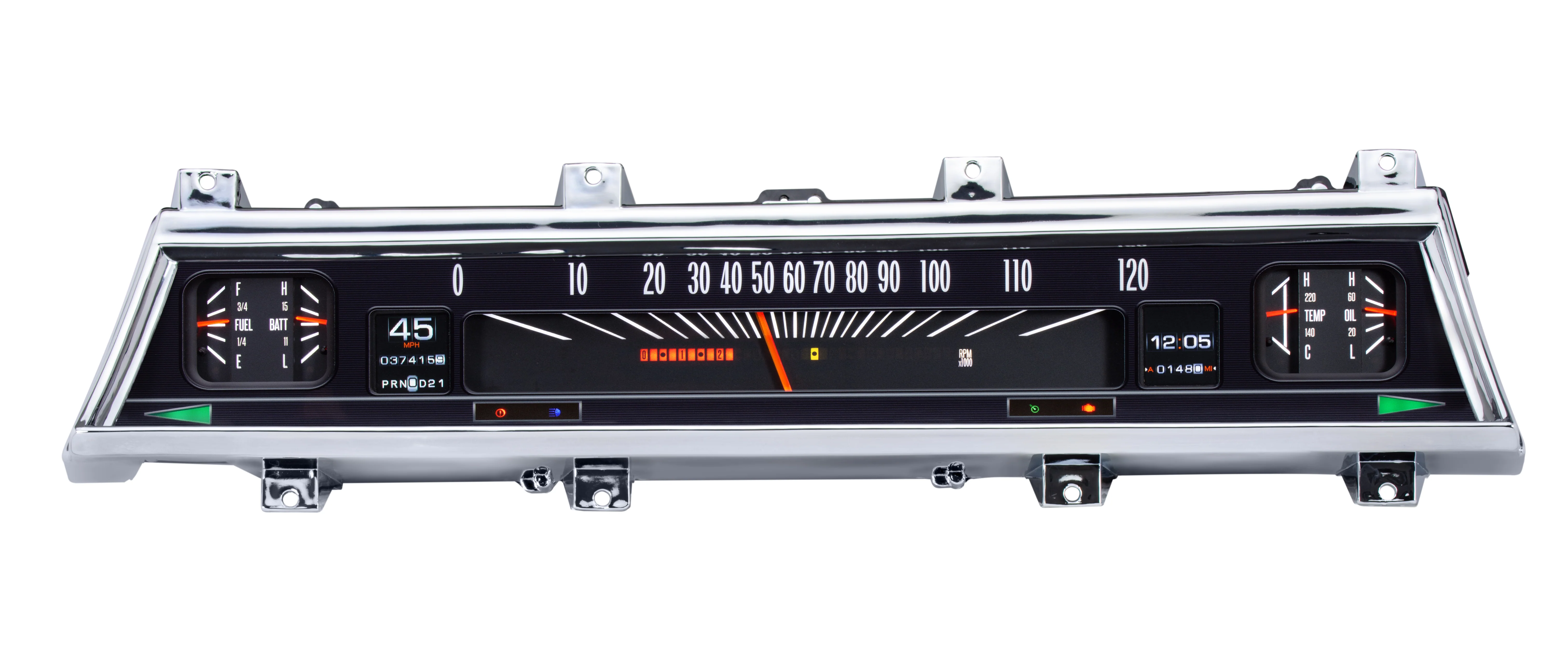 Dakota Digital RTX-66C-CVL-X — 1966–67 Chevy Chevelle/El Camino Chevelle/El Camino RTX Instruments - Image 4