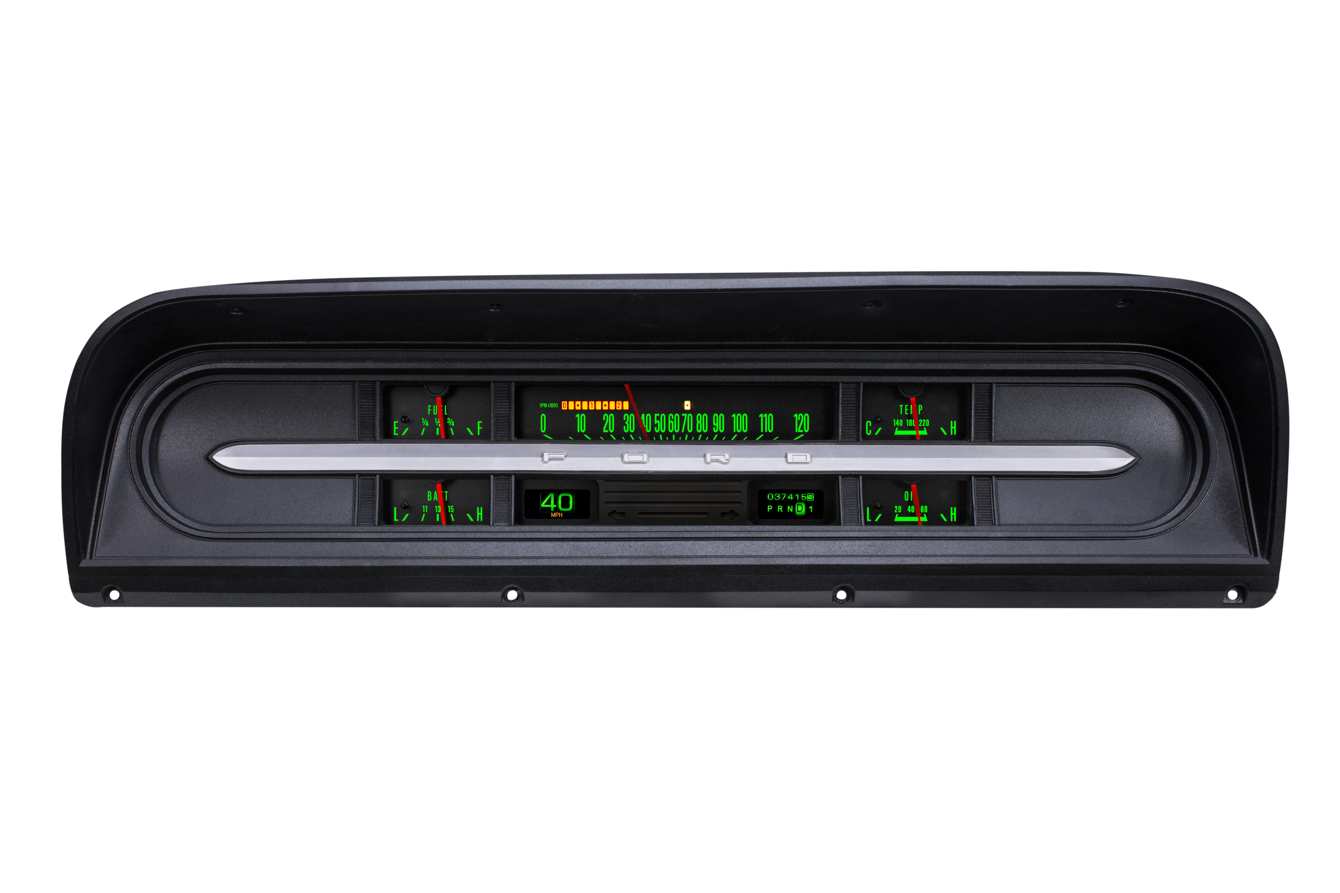 Dakota Digital RTX-67F-PU-X — 1967–72 Ford F-100 / F-Series RTX Gauge